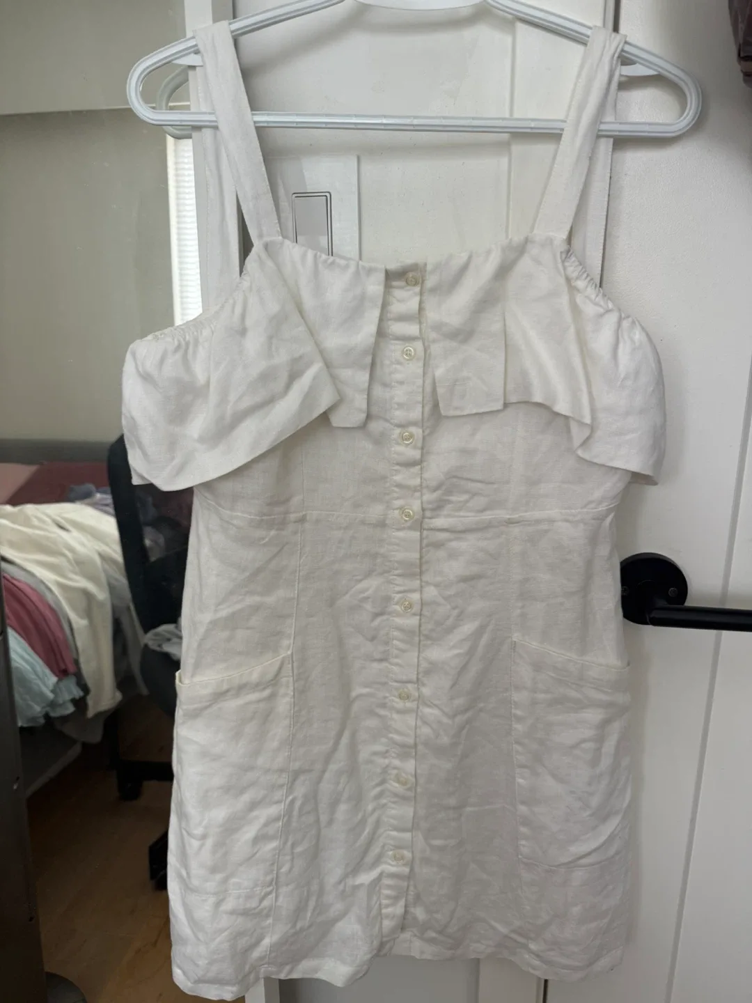 Velvet Heart White Dress - Size XS thumbnail