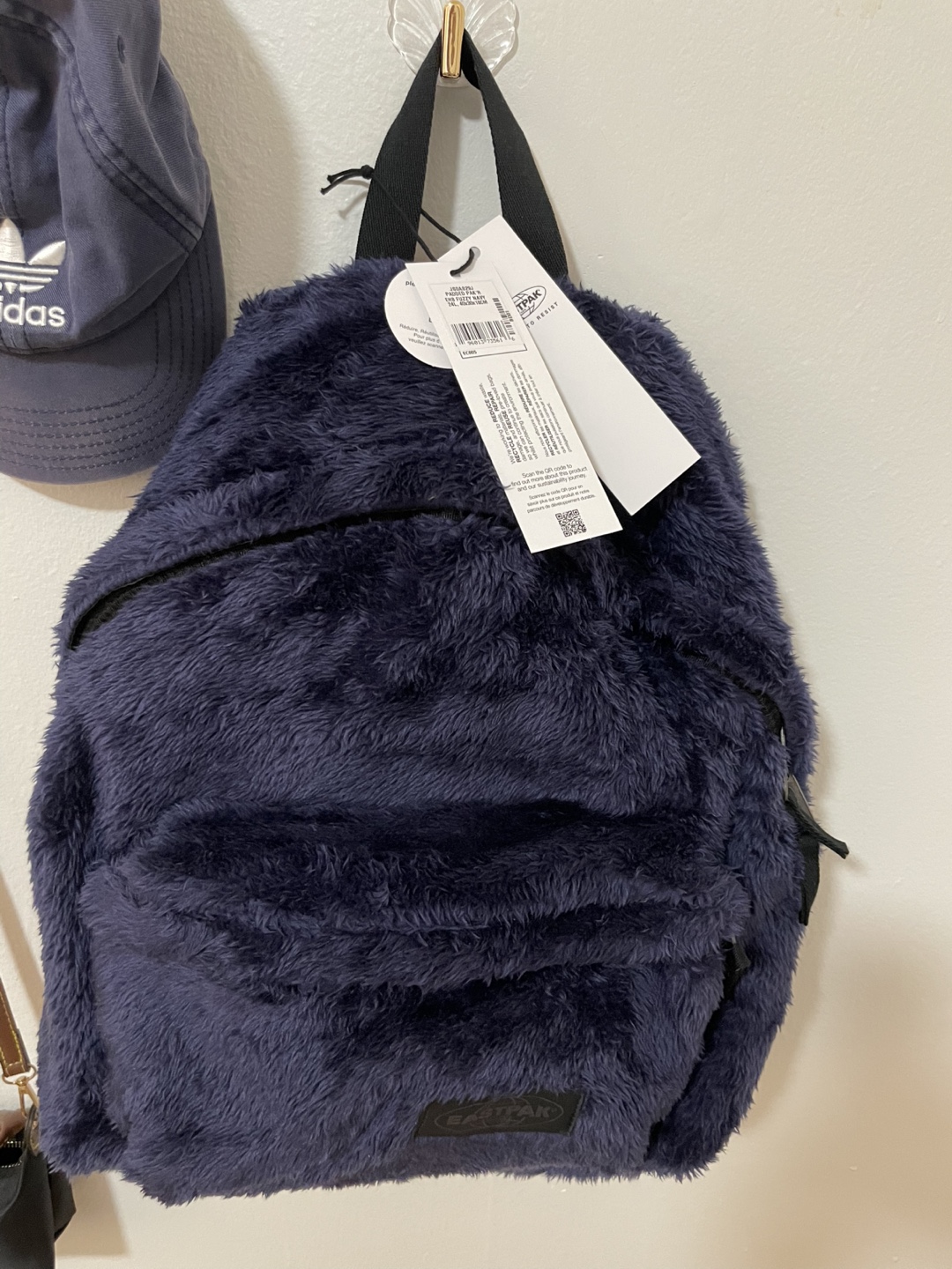 Eastpak Padded Pak'r EH8 Fuzzy Navy Backpack - NEW! - photo 5