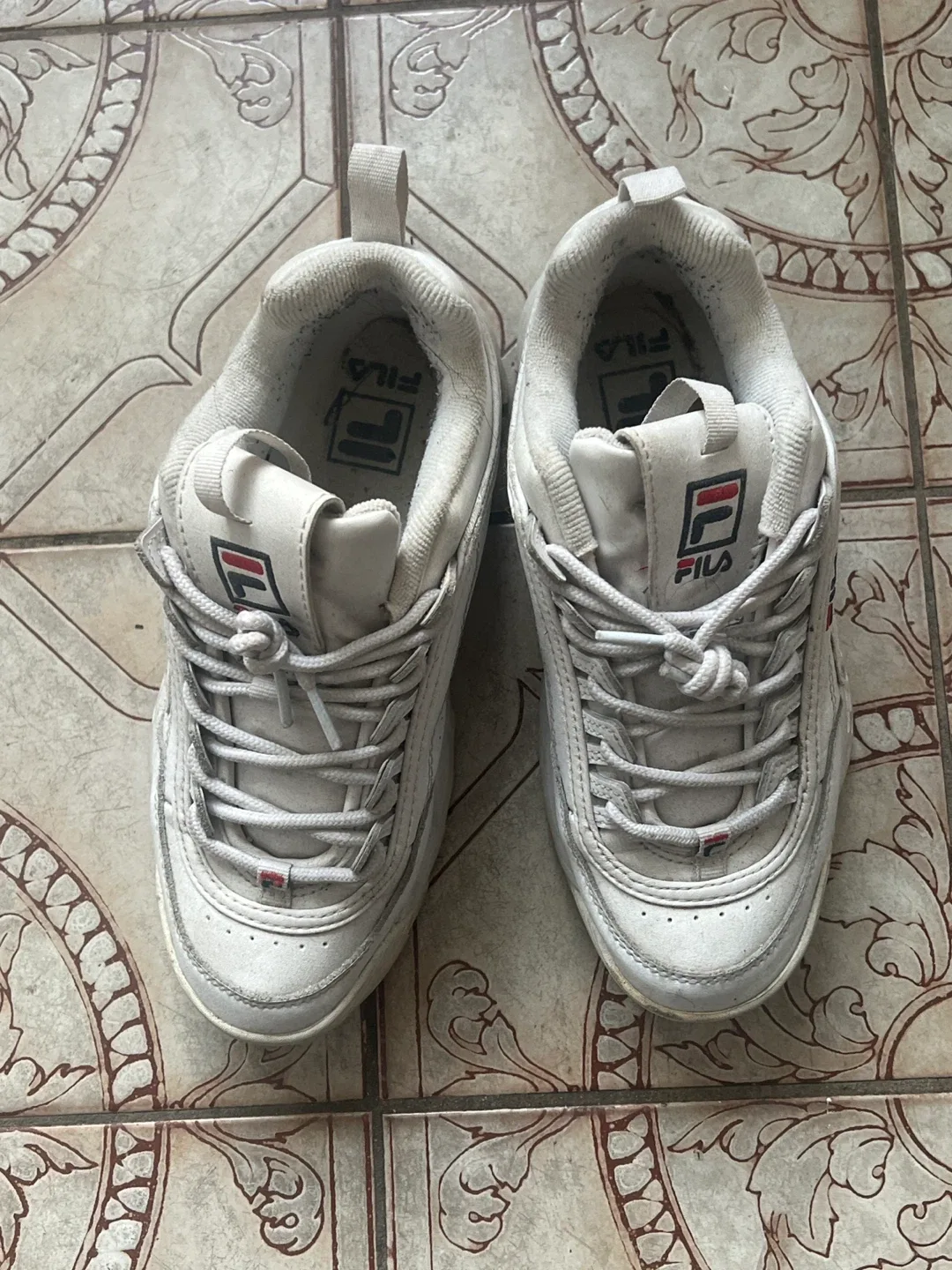 Fila Disruptor White Sneakers thumbnail