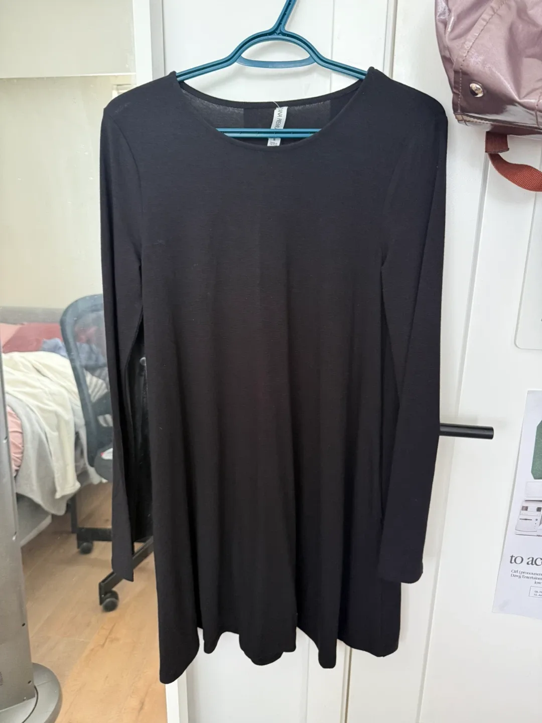 Zenana Premium Black Dress - Size S thumbnail