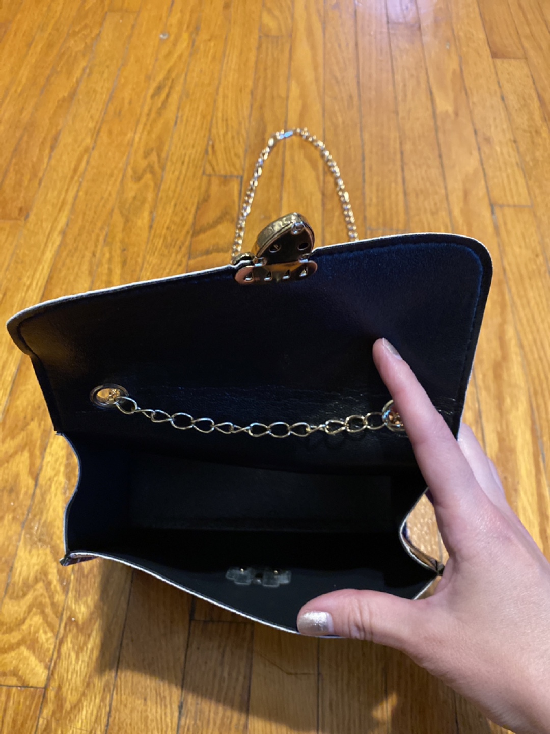 Snakeskin Print Purse - photo 2