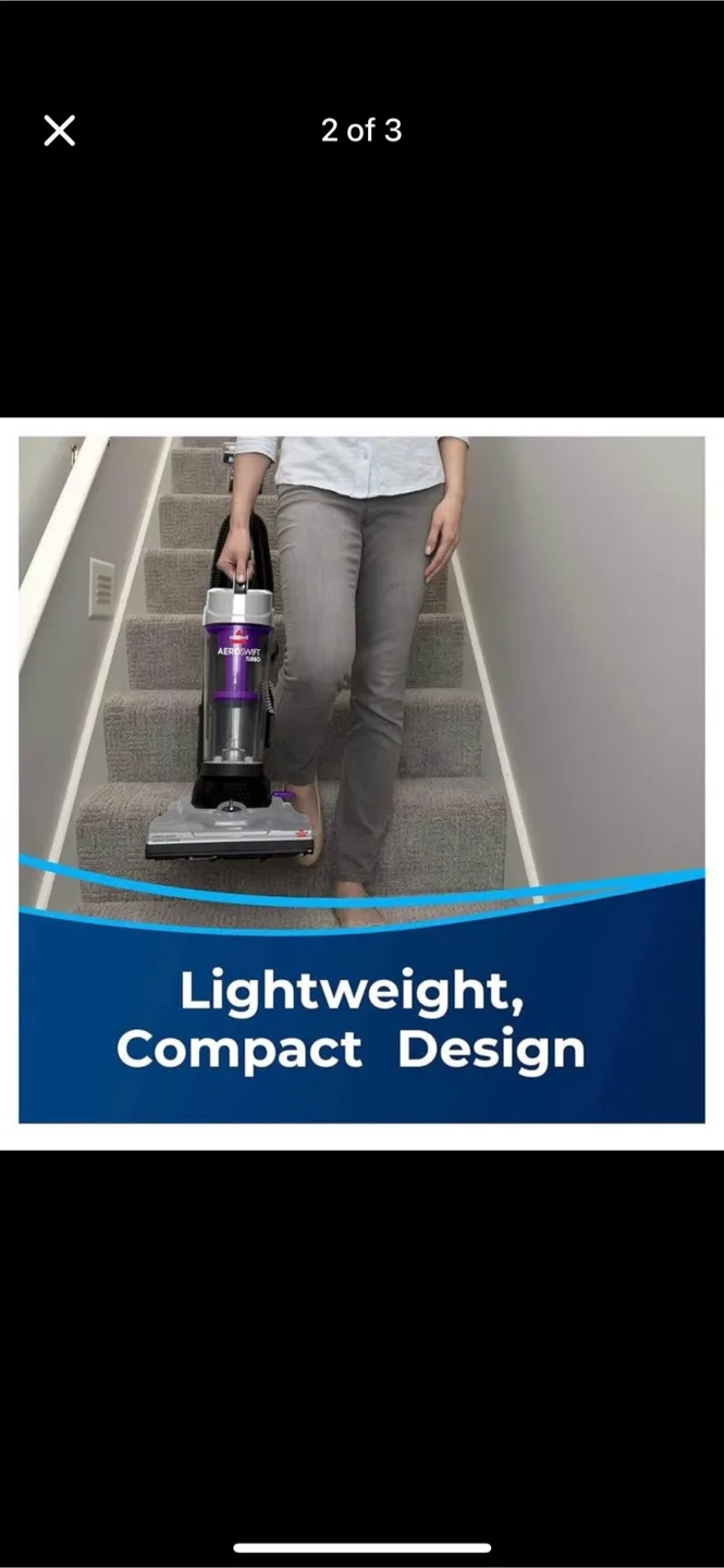 Bissell AeroSwift Turbo Vacuum - Lightweight & Compact image indicator(3)