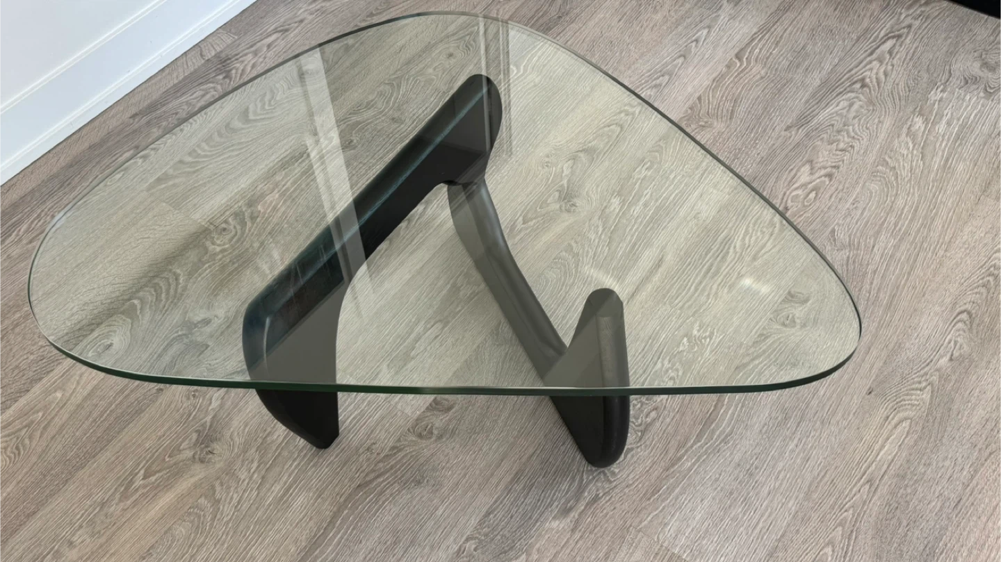NOGUCHI Coffee Table Glass Black