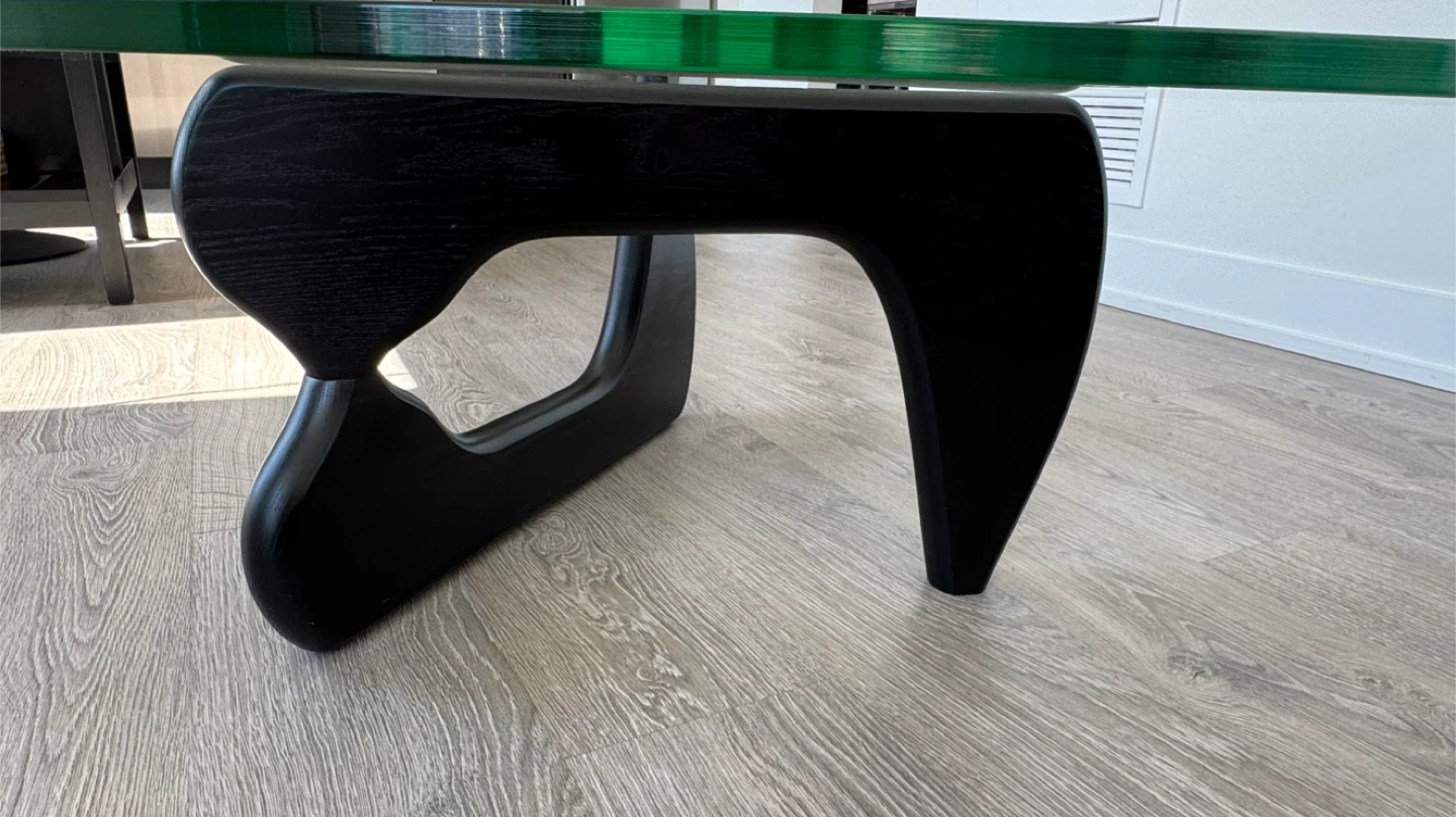 NOGUCHI Coffee Table Glass Black - photo 5