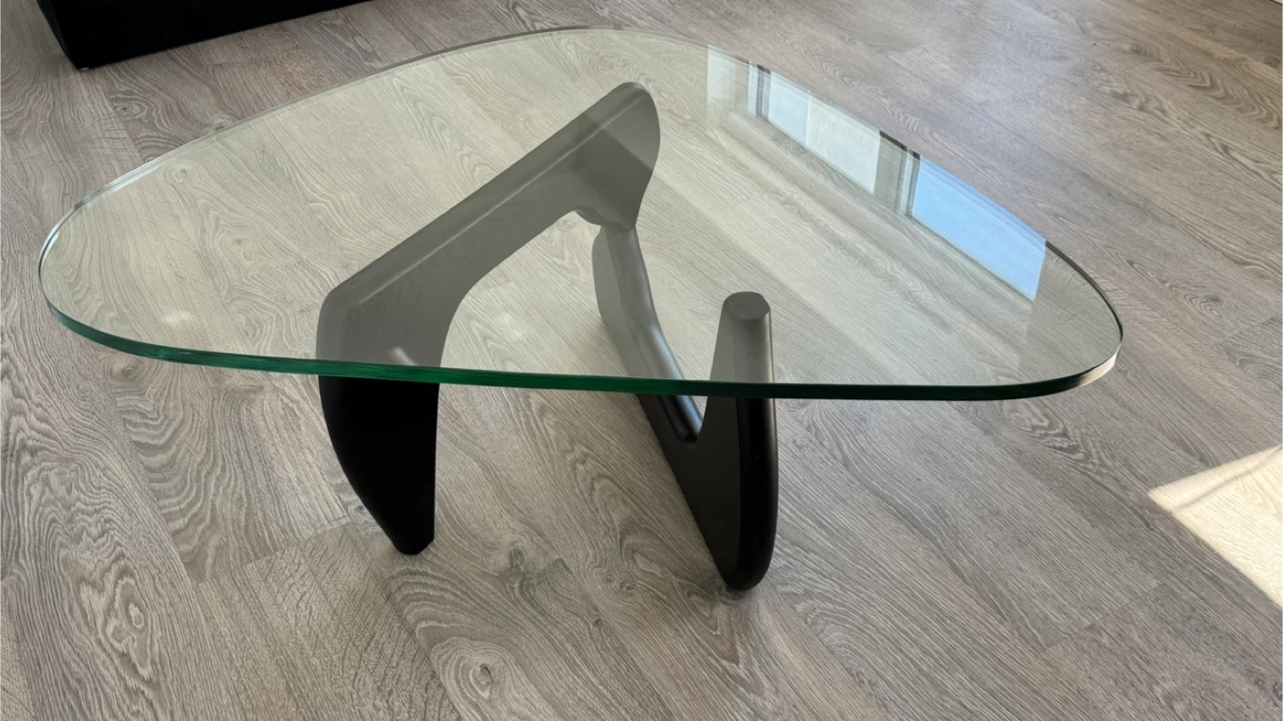 NOGUCHI Coffee Table Glass Black - photo 2