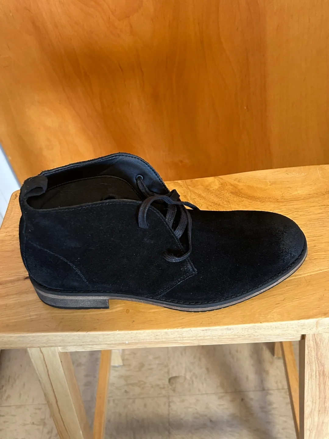 Joe’s Black Suede Chukka Boots thumbnail