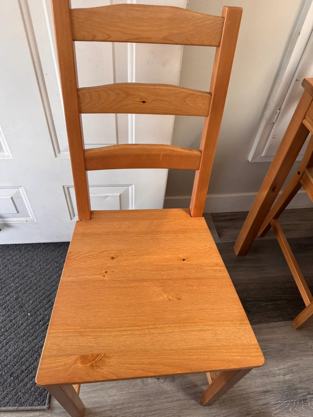 Wooden Dining Table with 3 Chairs image indicator(4)