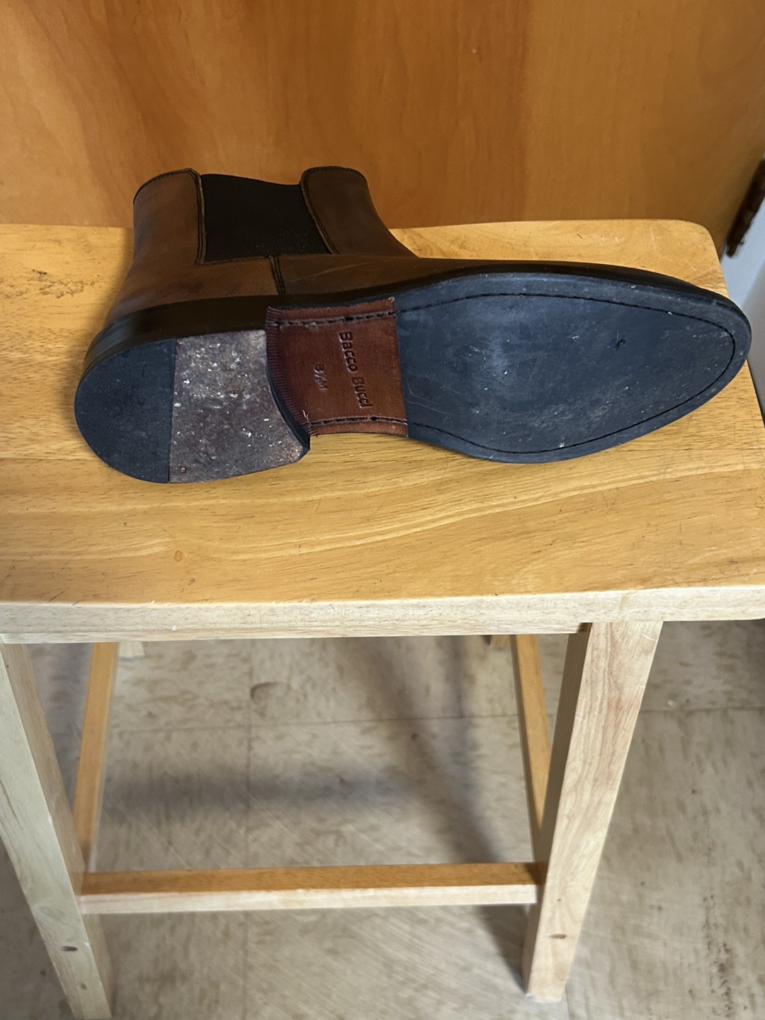 Bacco Bucci Brown Leather Chelsea Boots - photo 3