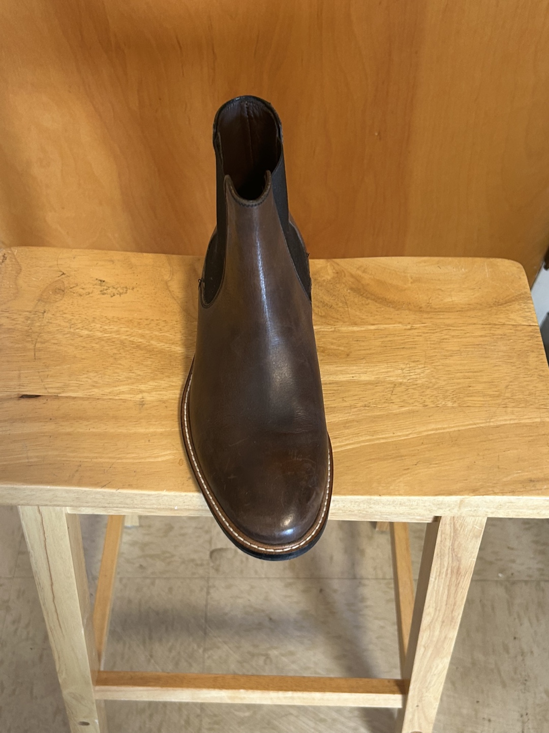 Bacco Bucci Brown Leather Chelsea Boots - photo 2
