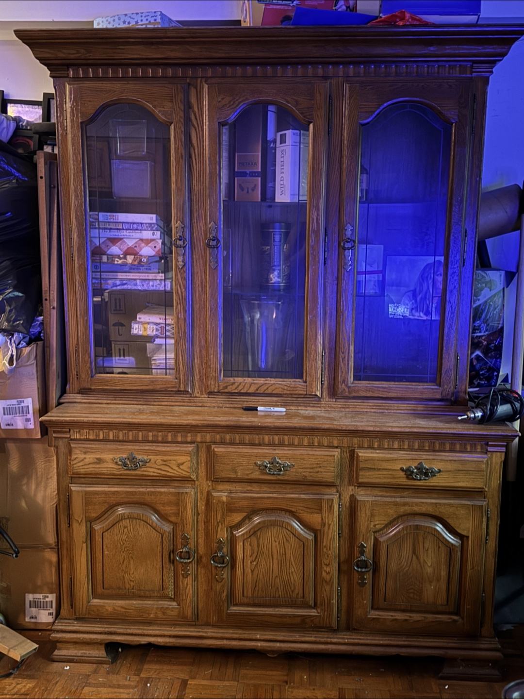 Wooden China Cabinet
