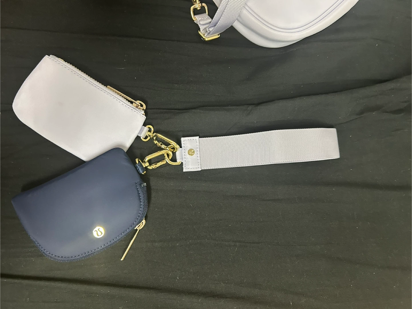 Lululemon Multi Pouch Wristlet Lavender/Navy - photo 3
