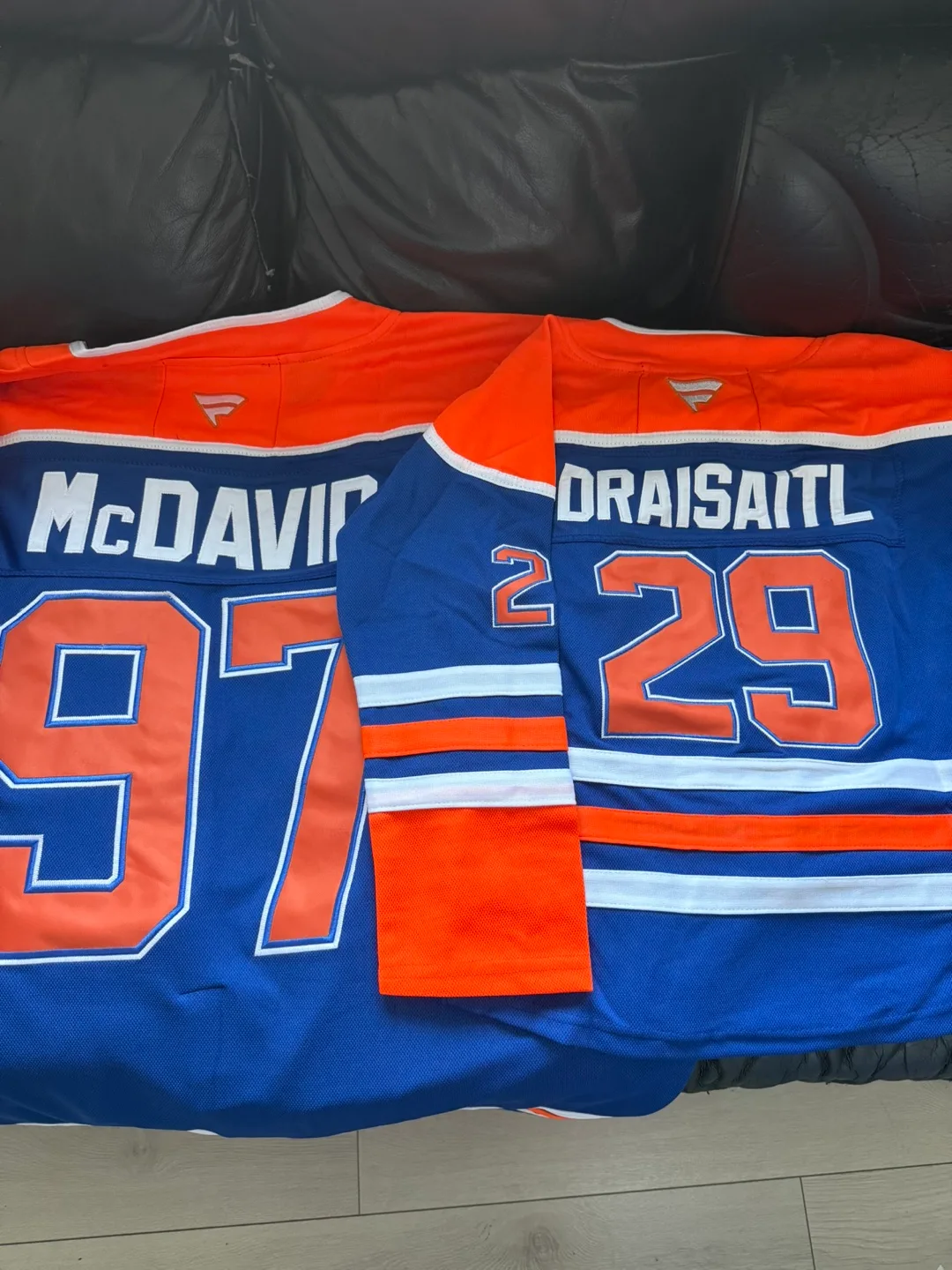 New Oilers Hockey Jersey for kids