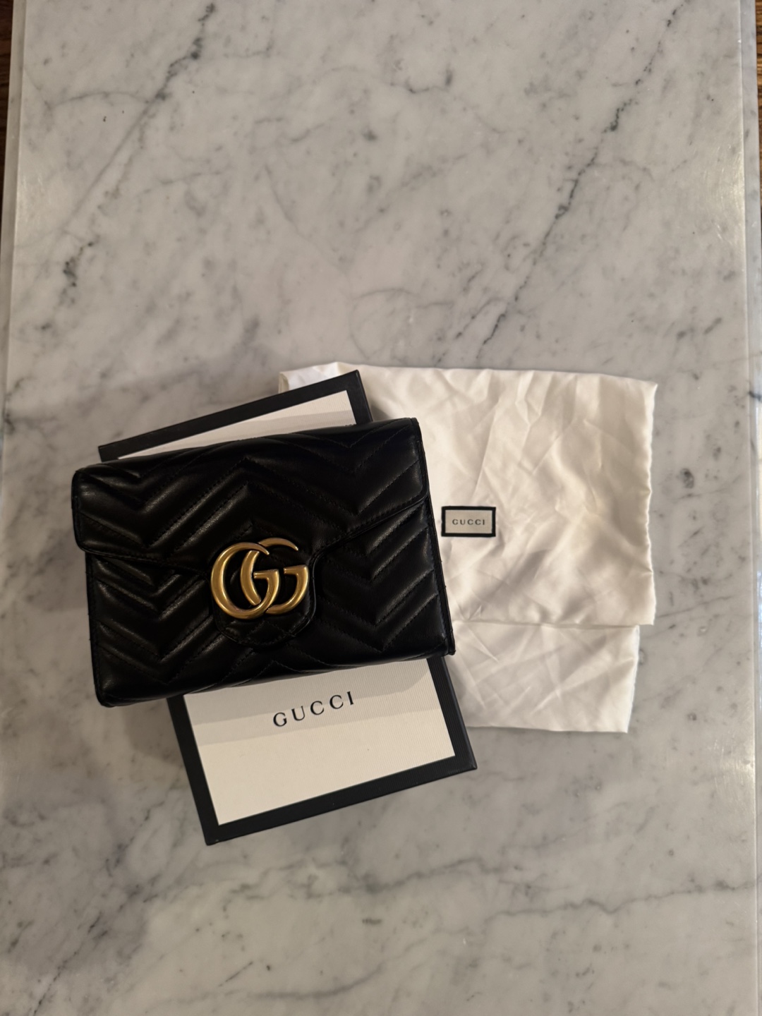 Gucci GG Marmont wallet on chain - photo 5