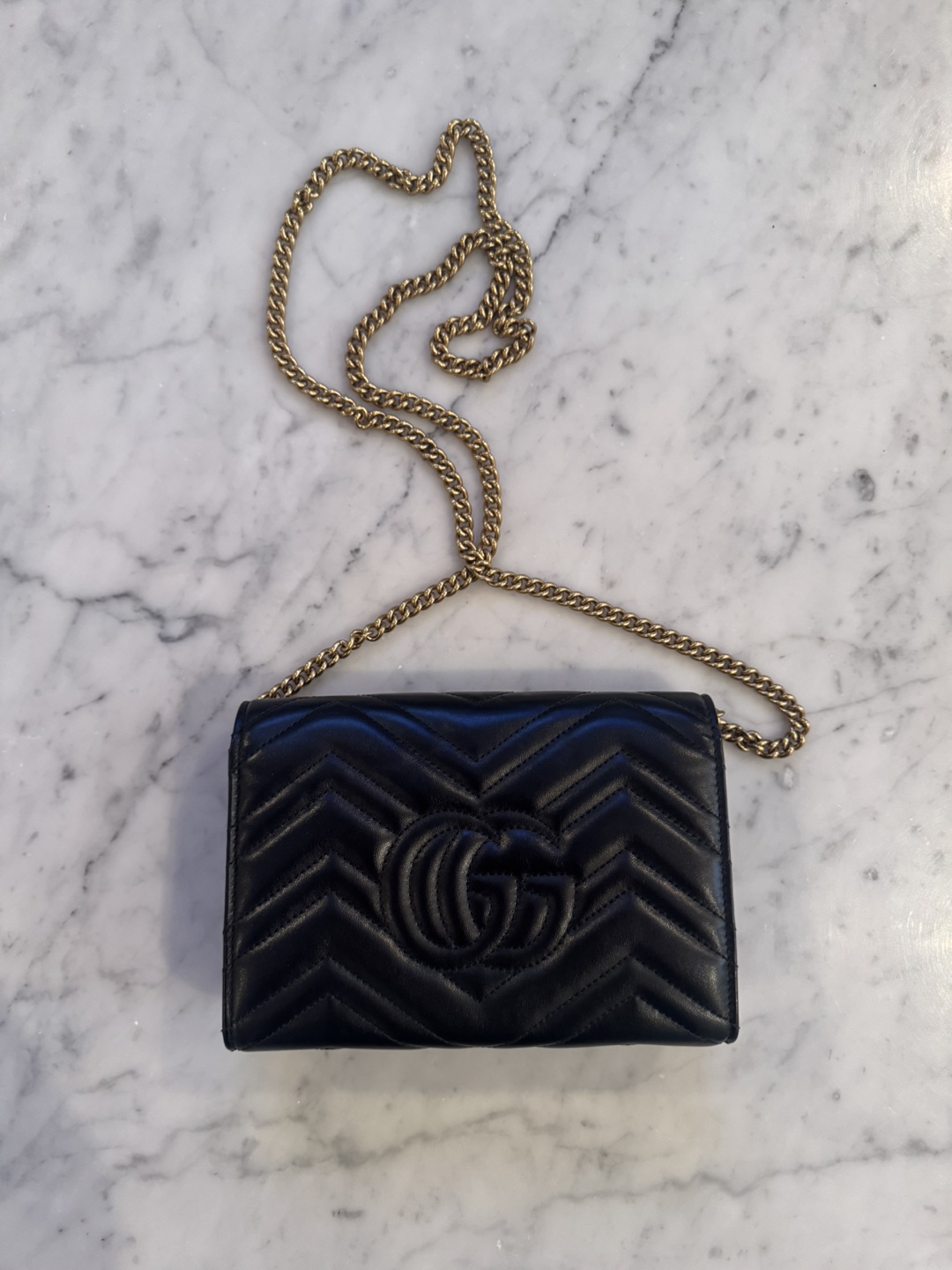 Gucci GG Marmont wallet on chain - photo 3
