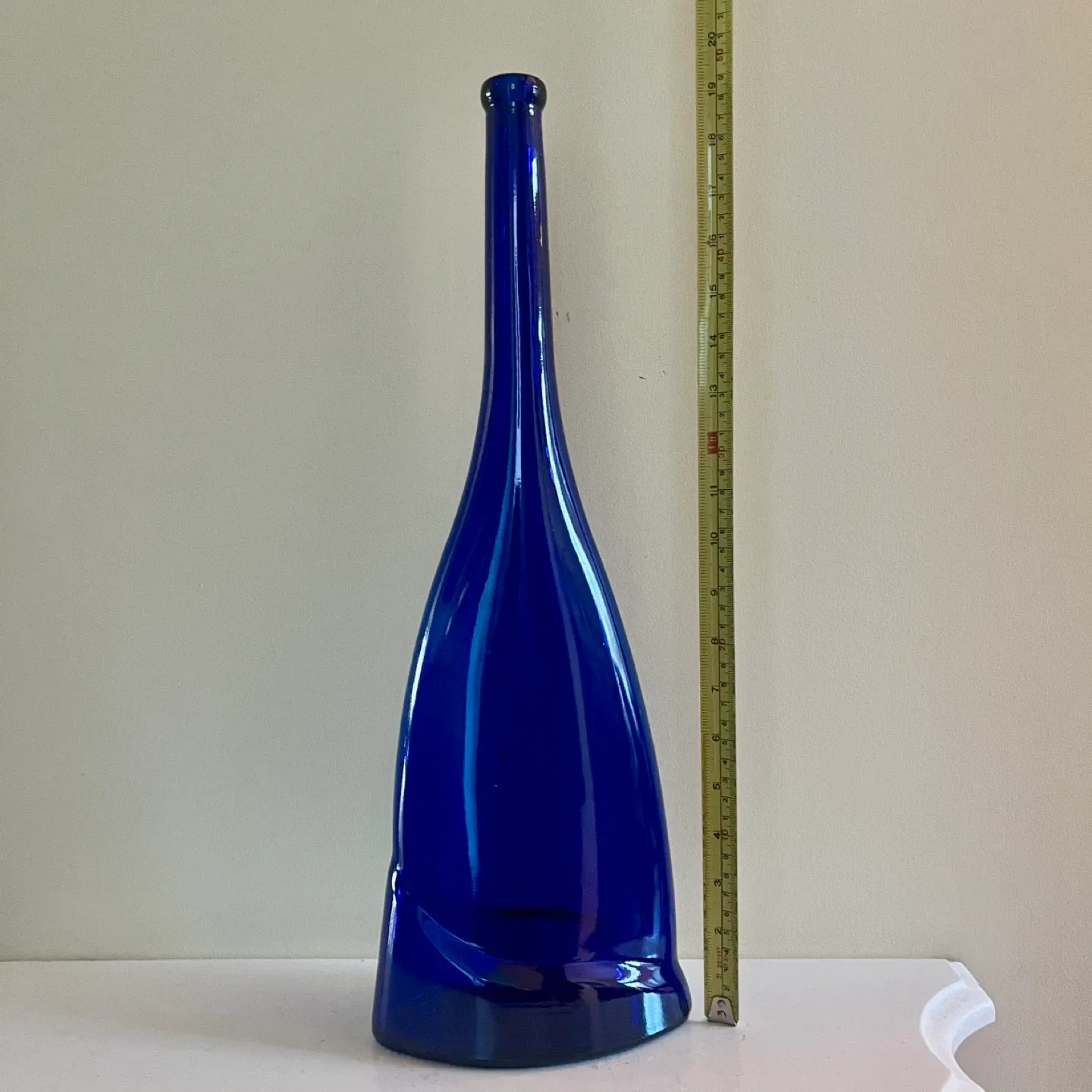 Tall cobalt bottle thumbnail