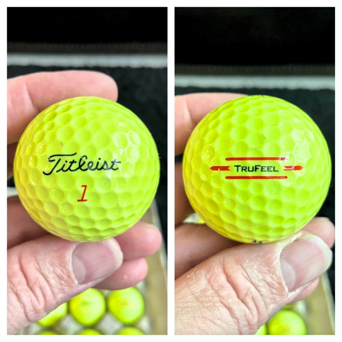 18 Titleist TruFeel Yellow Golf Balls - photo 3