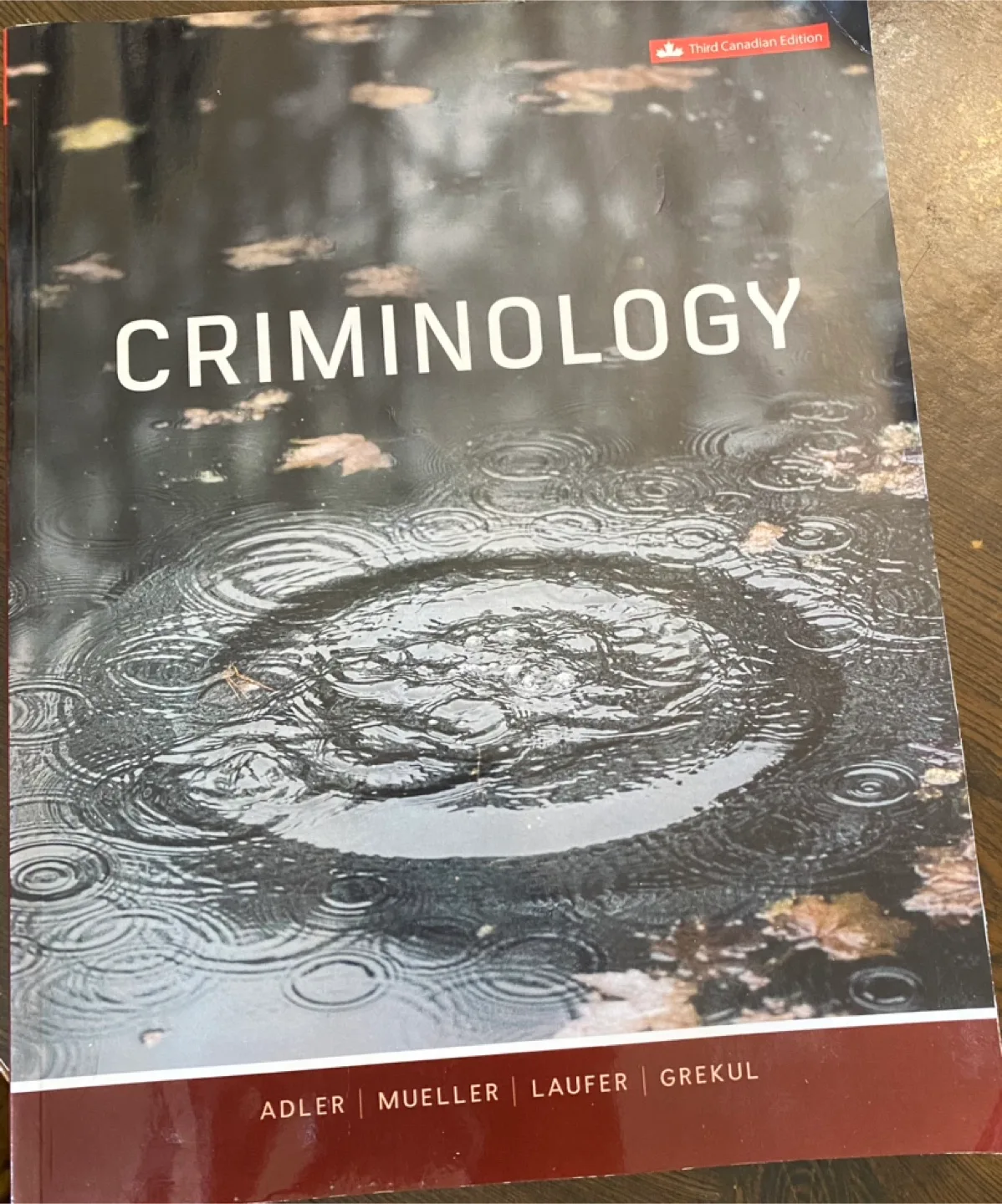 Criminology Third Canadian Edition Textbook thumbnail