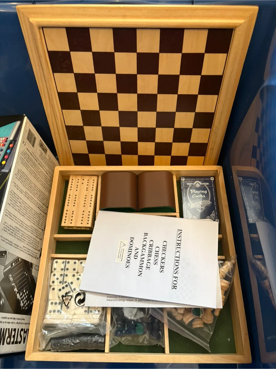Wooden Games Compendium Set image indicator(3)