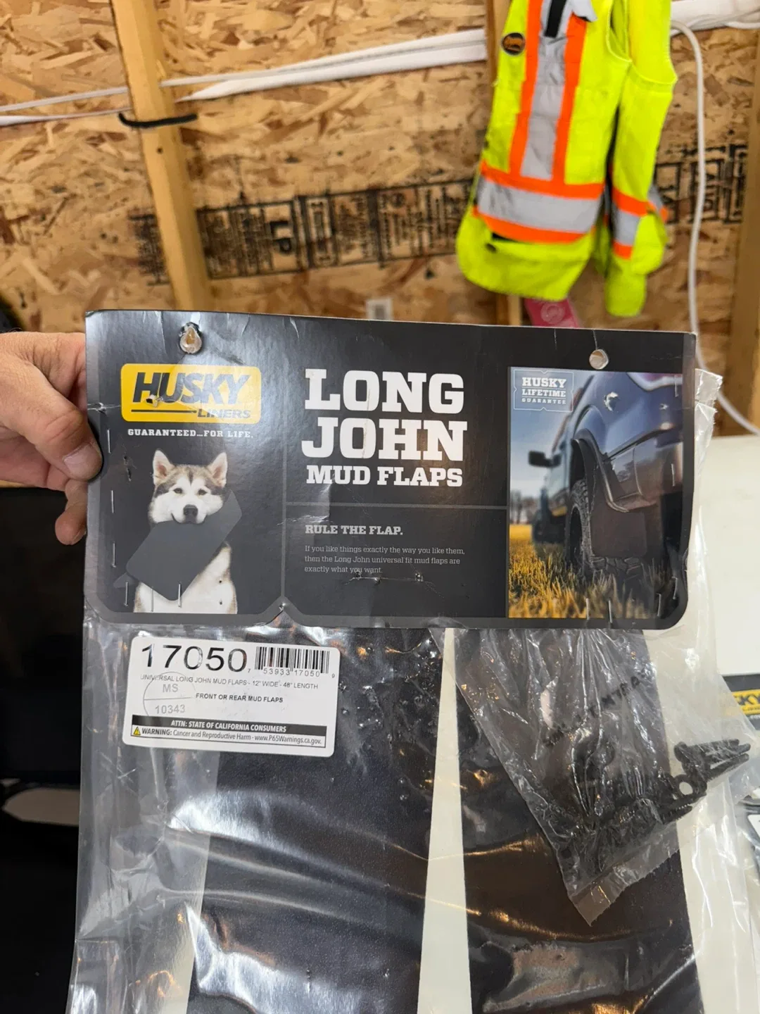 Husky Long John universal mud flaps thumbnail