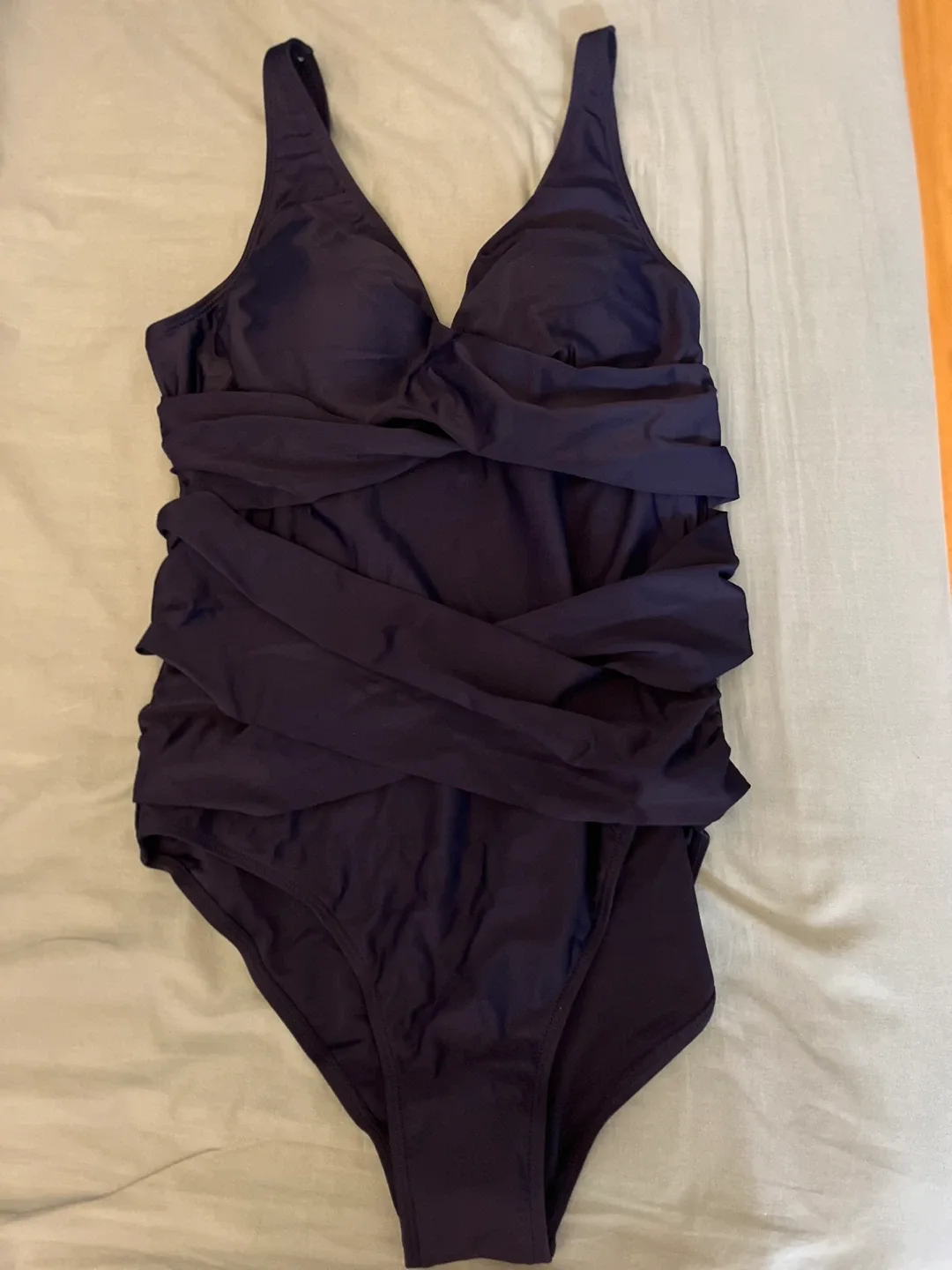 Navy Blue One-Piece Swimsuit image indicator(2)