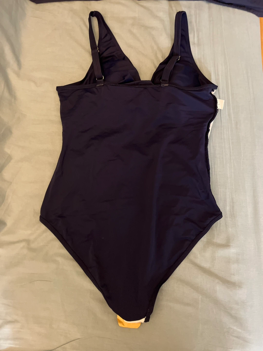 Navy Blue One-Piece Swimsuit (New)