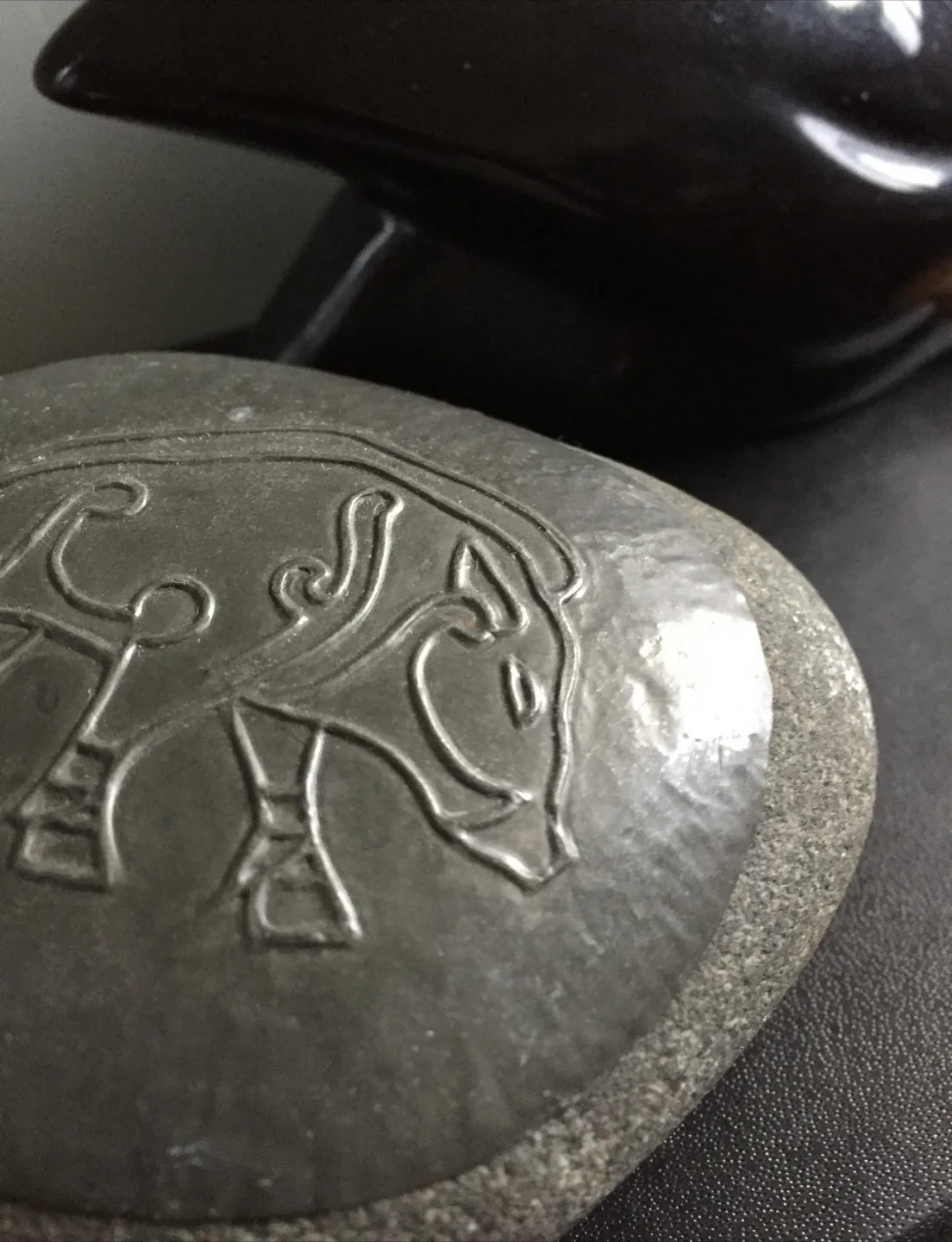 Engraved Stone Metal  Paperweight image indicator(7)