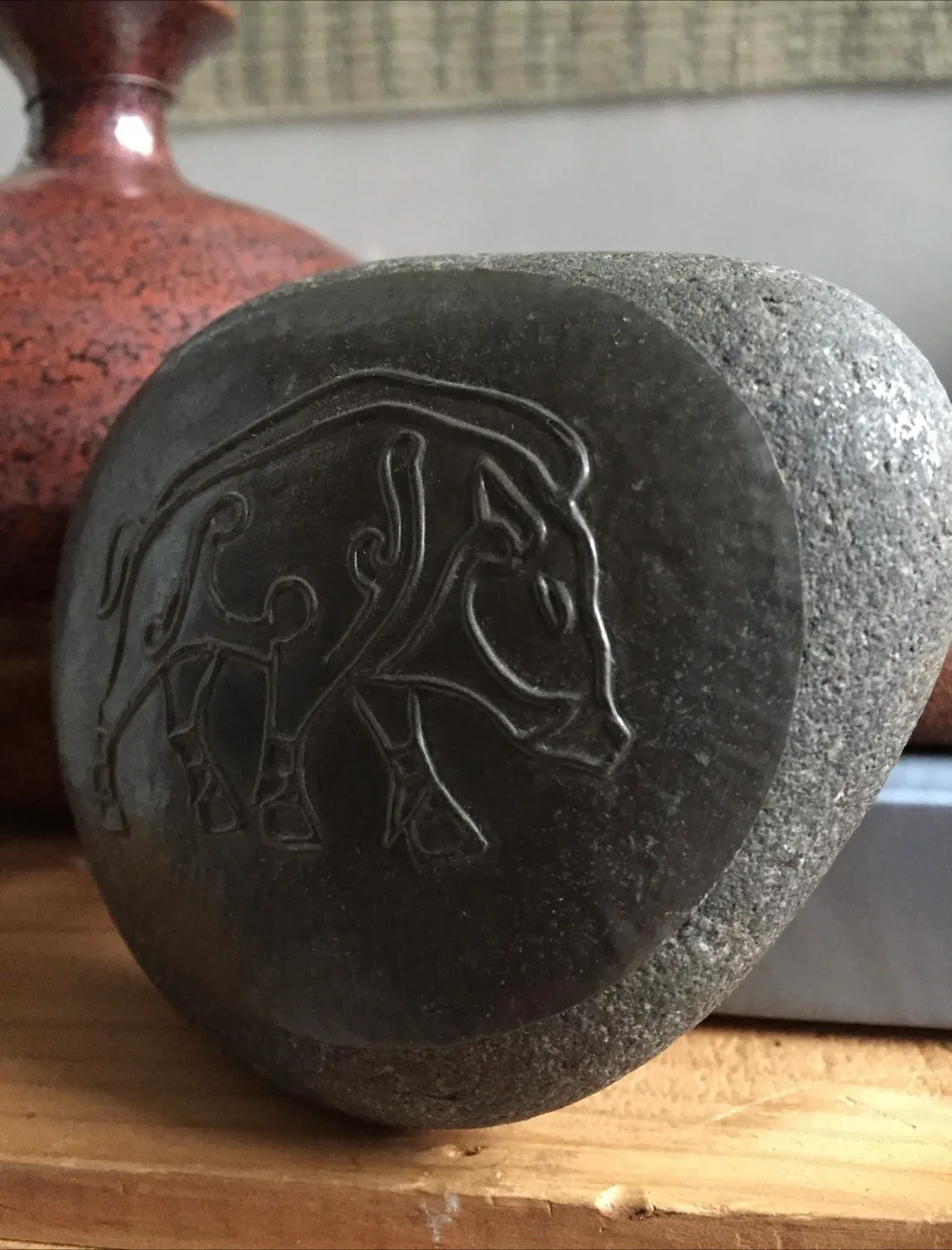 Engraved Stone Metal  Paperweight image indicator(6)