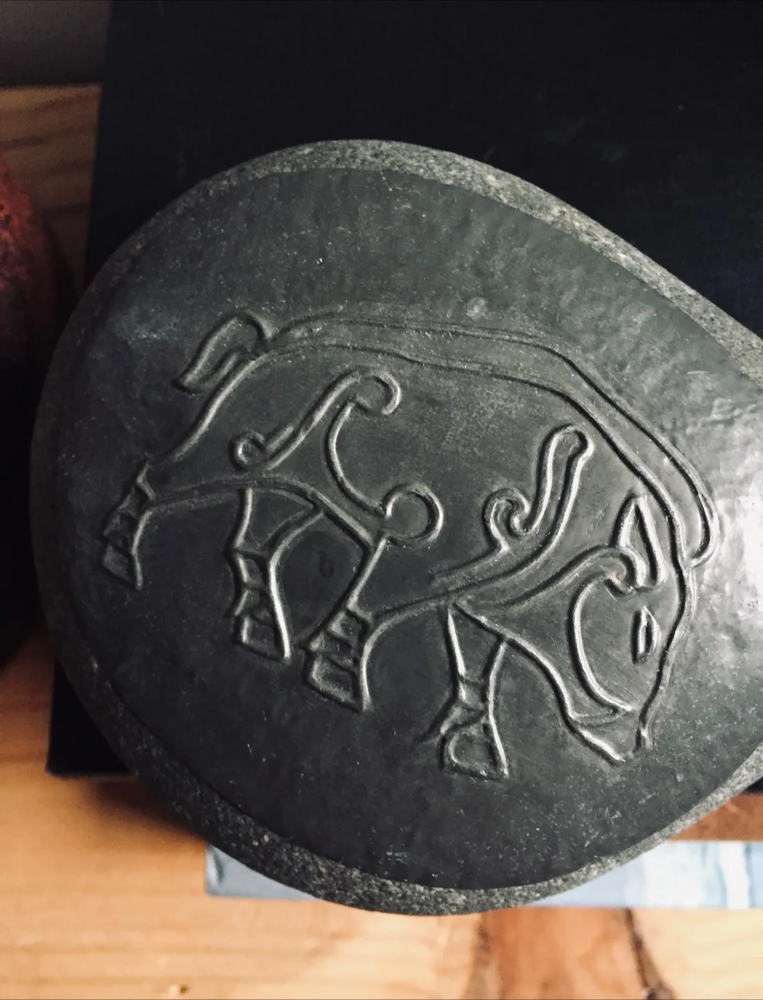 Engraved Stone Metal  Paperweight image indicator(4)