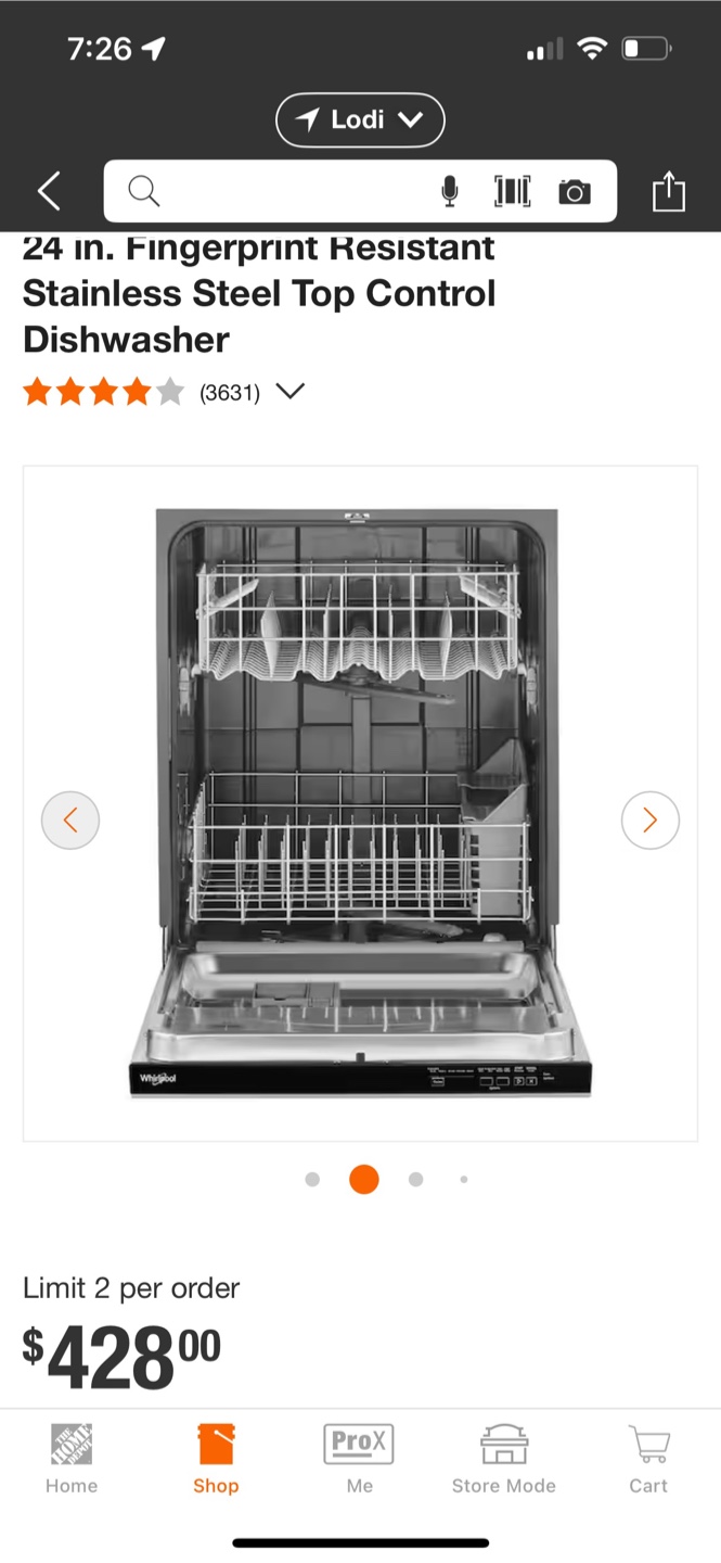Whirlpool 24-in Stainless Steel Dishwasher - photo 2