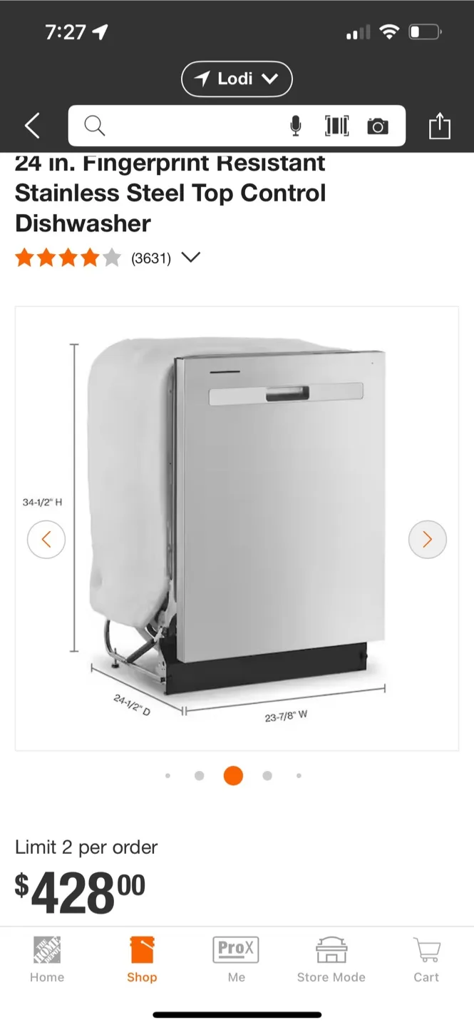 Whirlpool 24-in Stainless Steel Dishwasher image indicator(7)