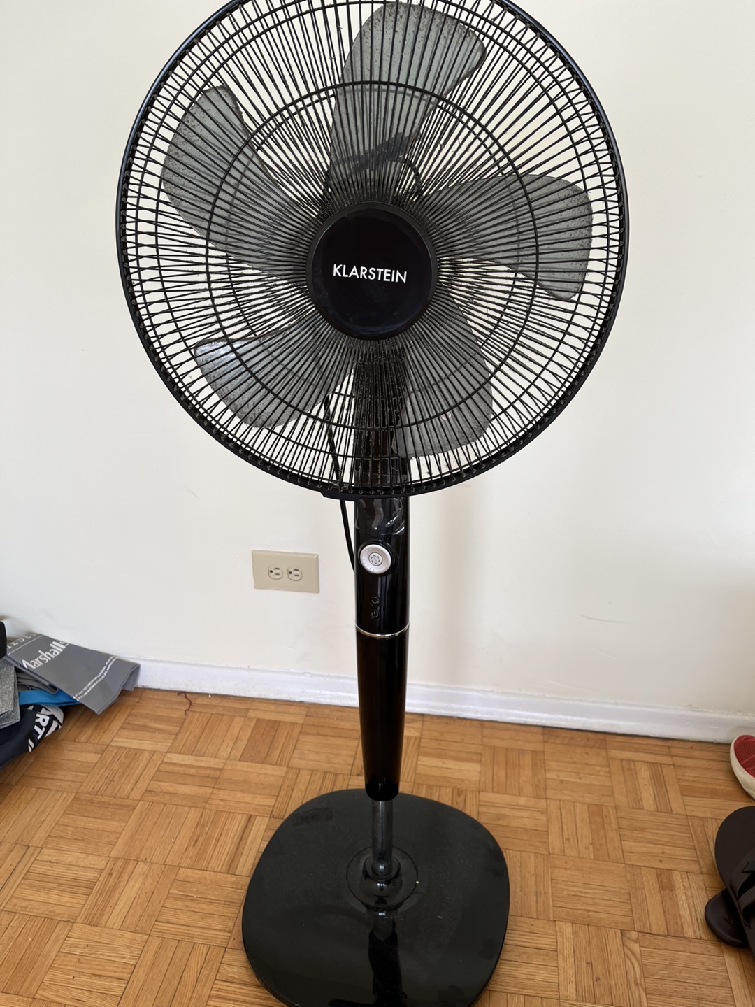 Klarstein Stand Fan with remote - Black