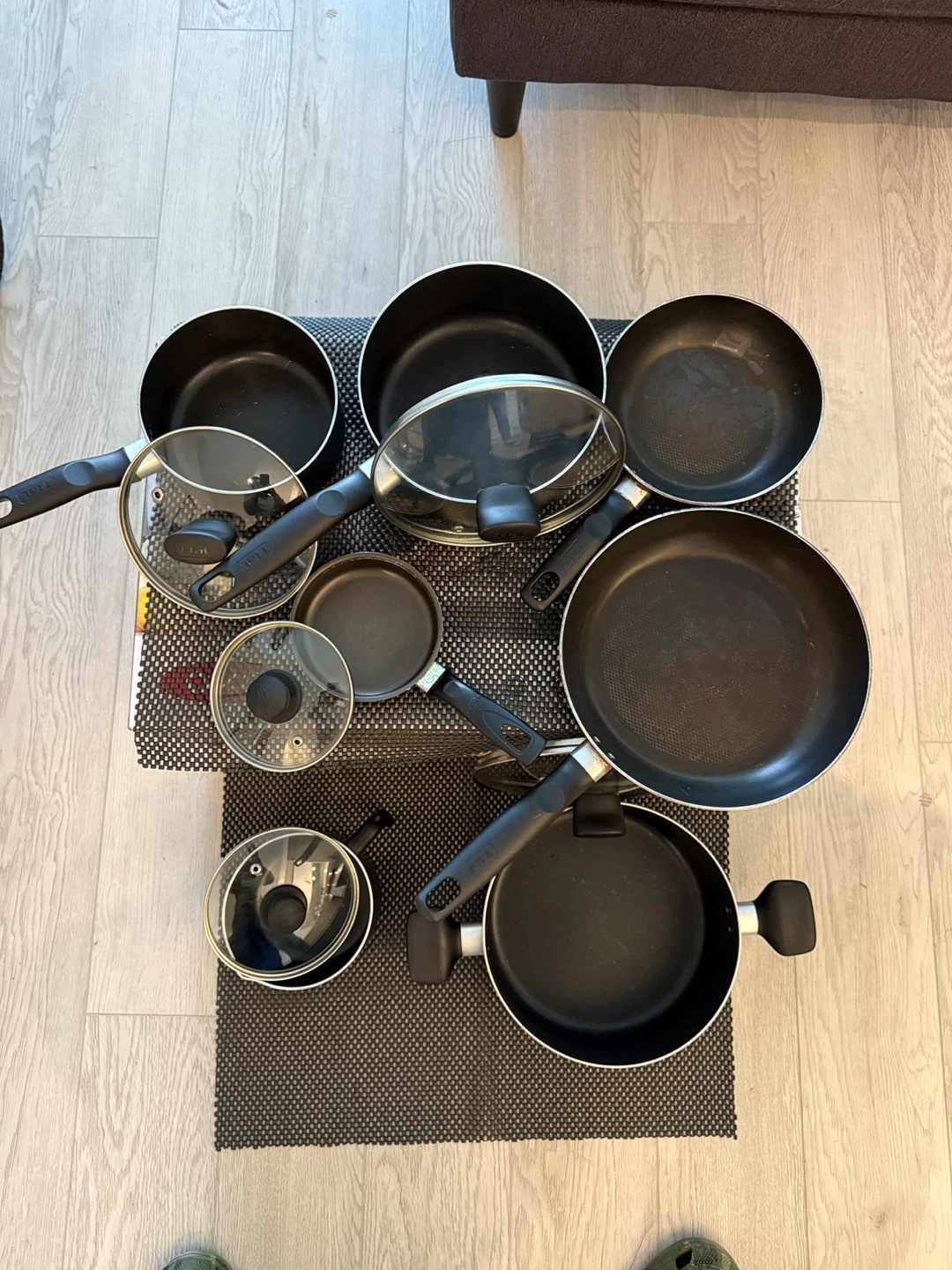 T-fal Black 12-Piece Cookware Set - photo 3