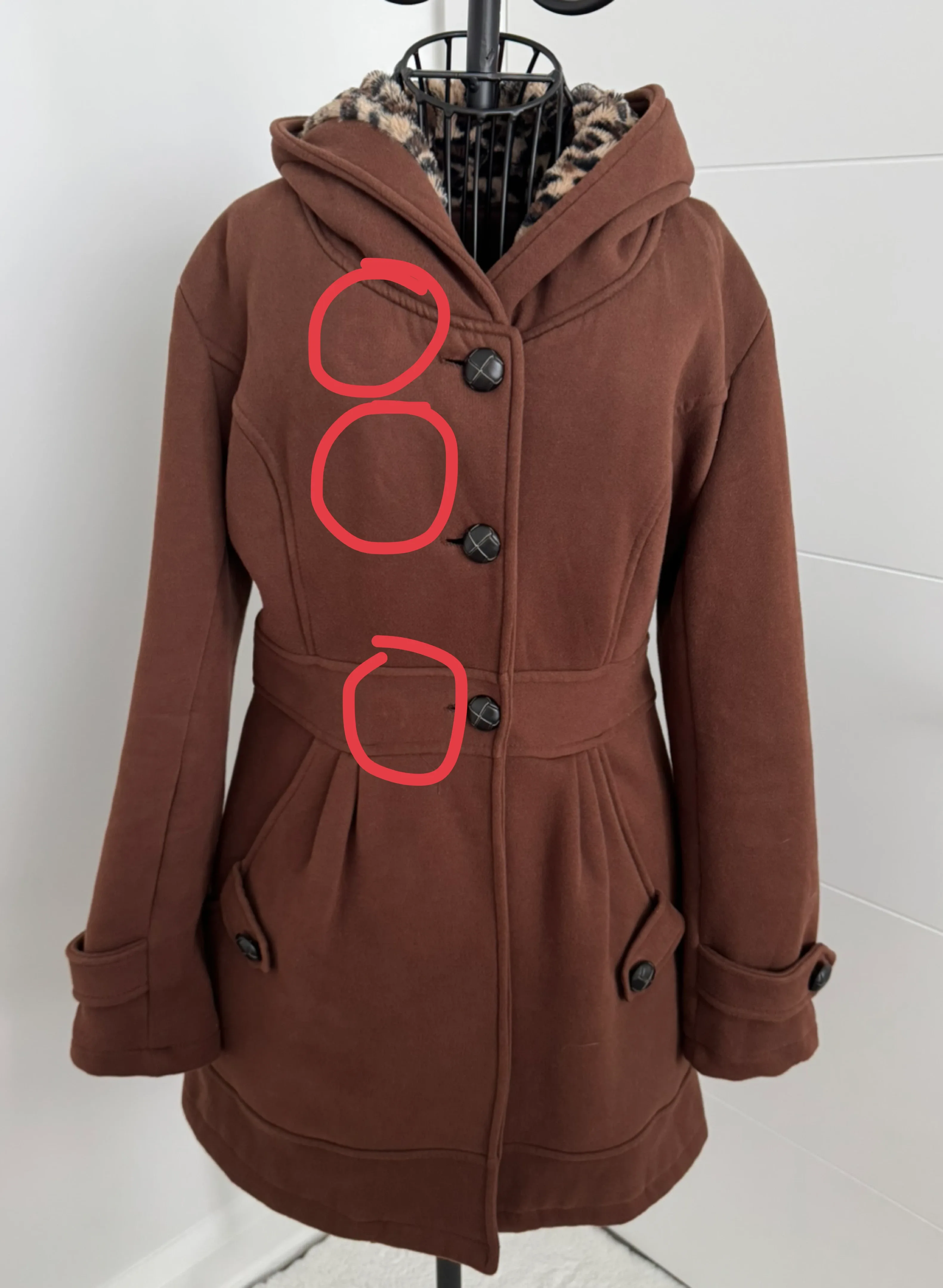 Sweater material jacket image indicator(3)