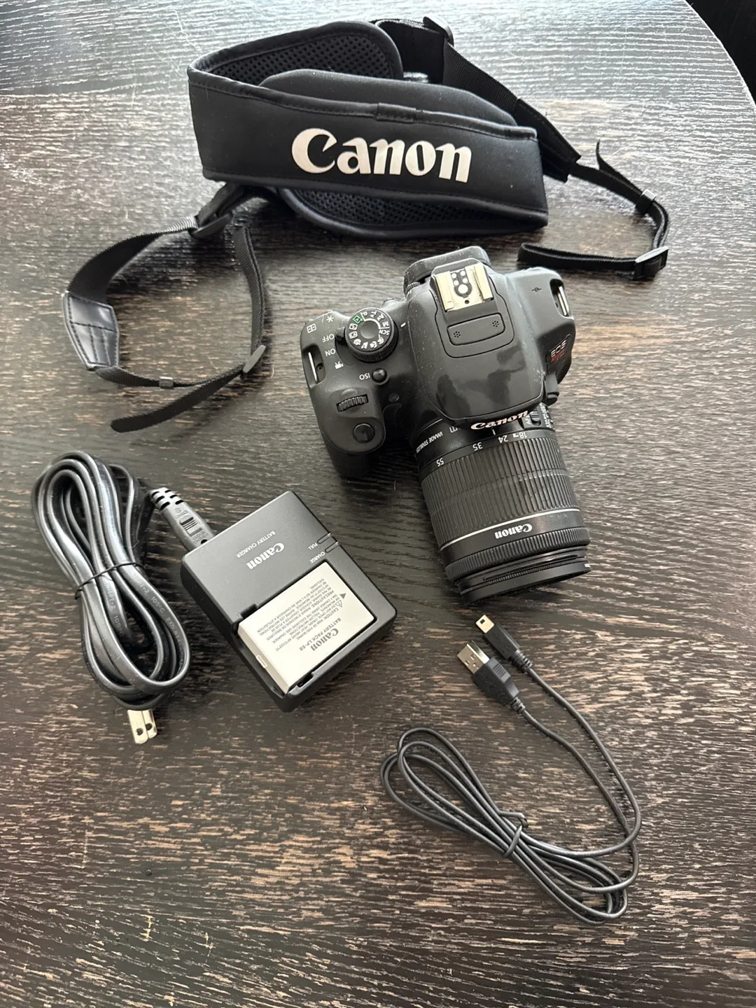 Canon EOS Rebel T5i DSLR Camera w/ 18-55mm Lens thumbnail