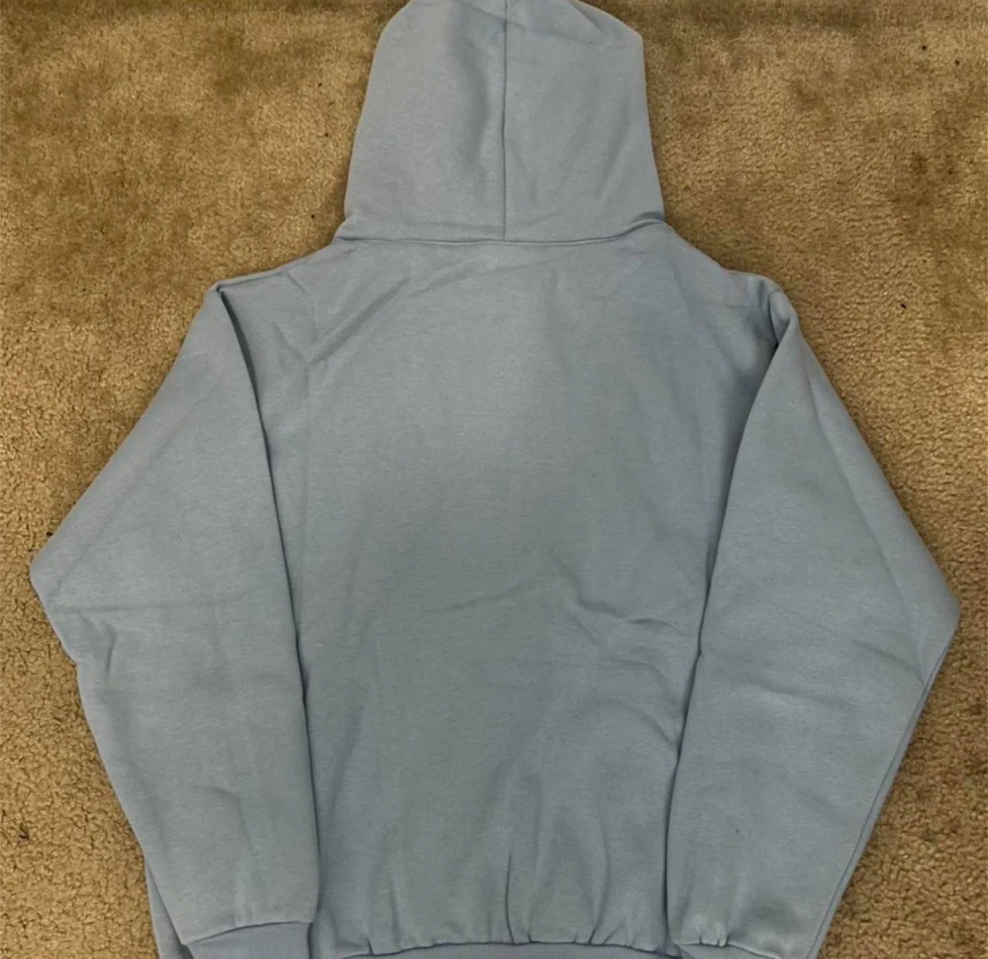 Sp5der Worldwide Web Graphic Hoodie Blue Rhinestones image indicator(3)