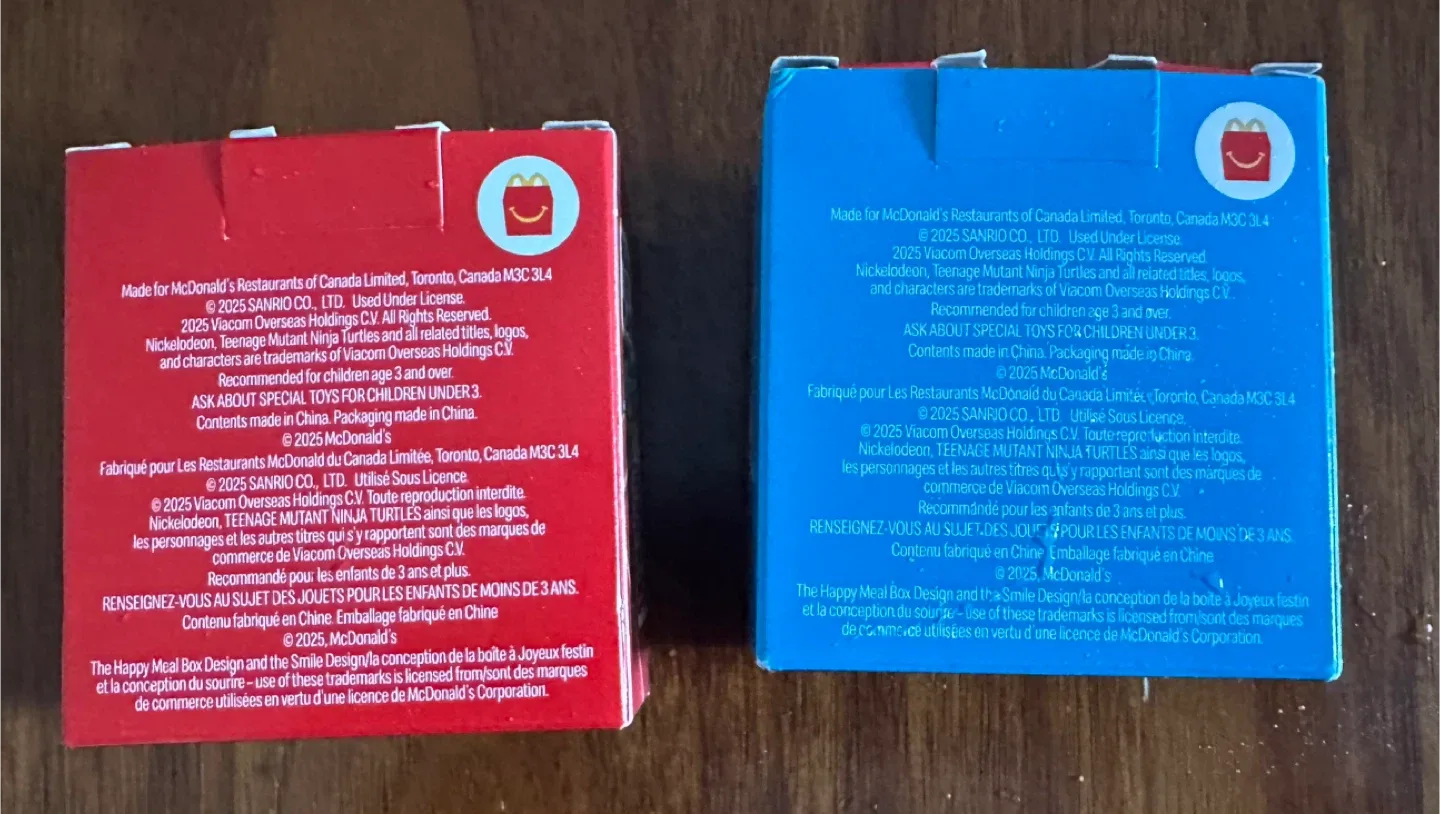 McDonald's TMNT Turtles x Hello Kitty Figures image indicator(2)