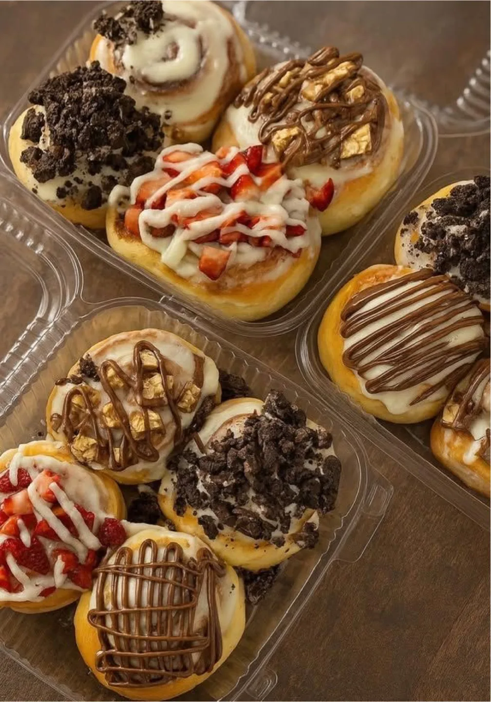 Assorted Cinnamon Rolls