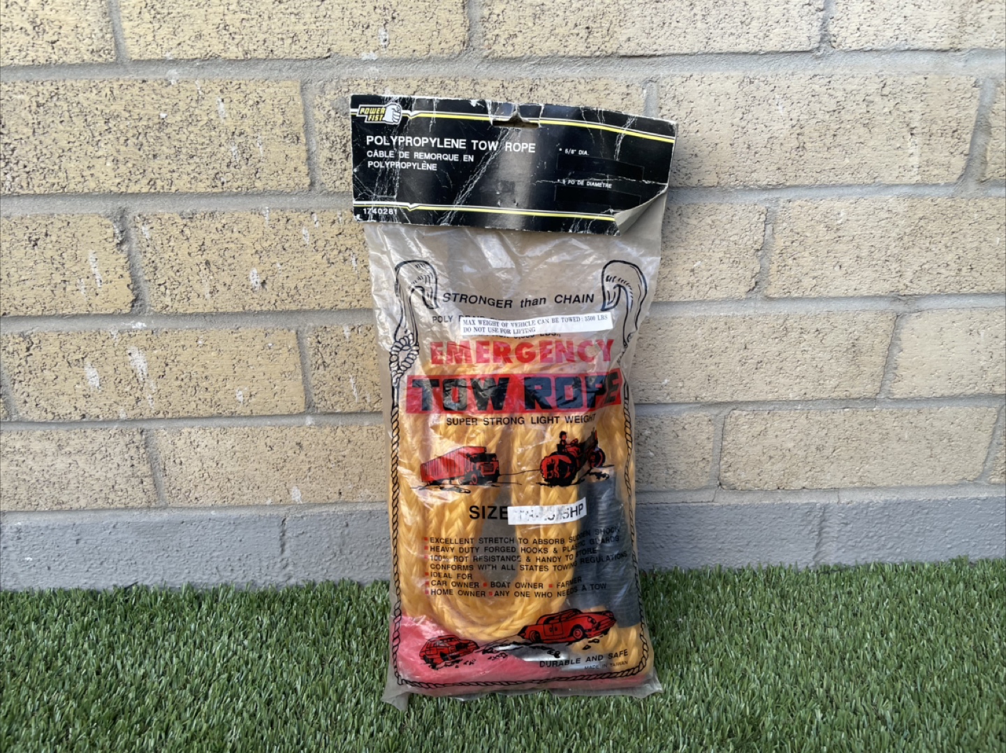 Power Fist Polypropylene Tow Rope