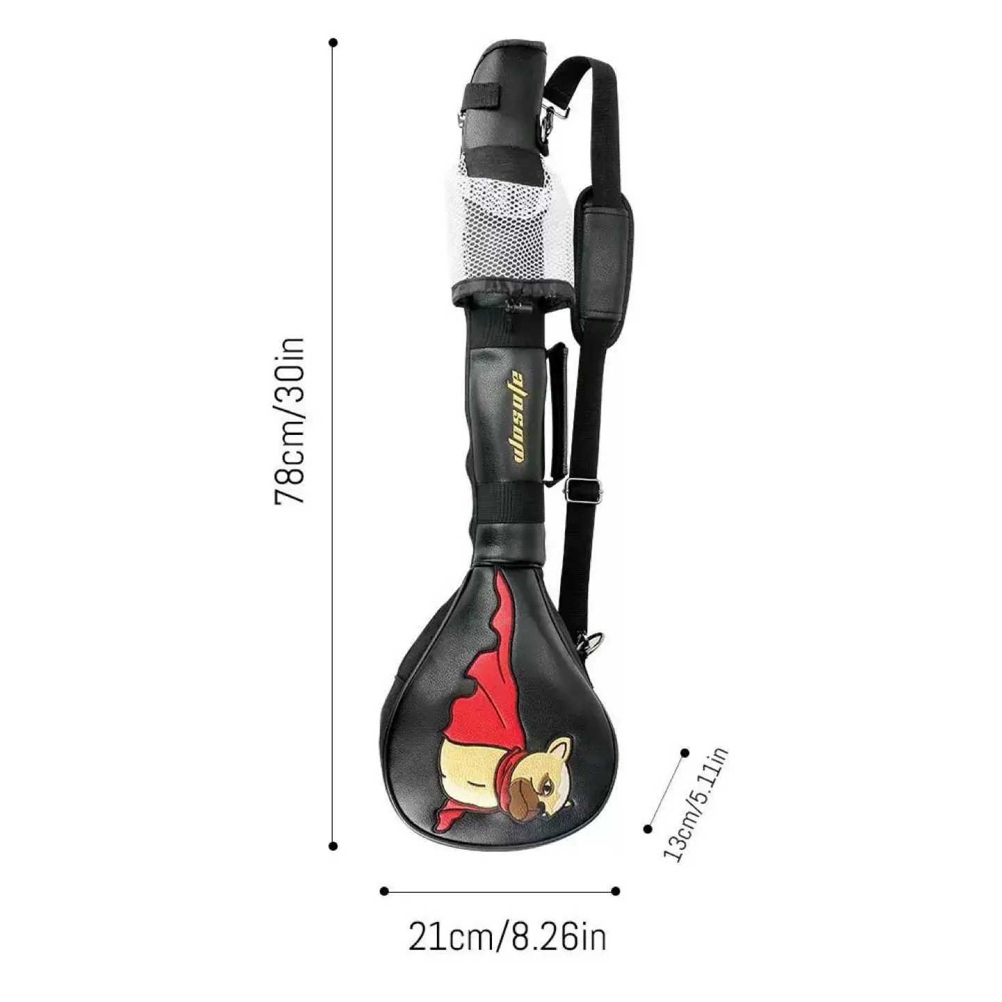 Golf Club Carrier Bag - Black image indicator(2)