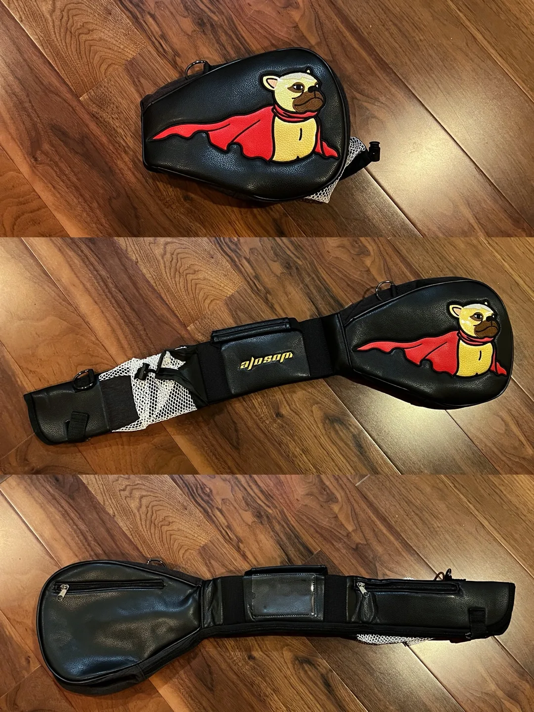 Golf Club Carrier Bag - Black thumbnail