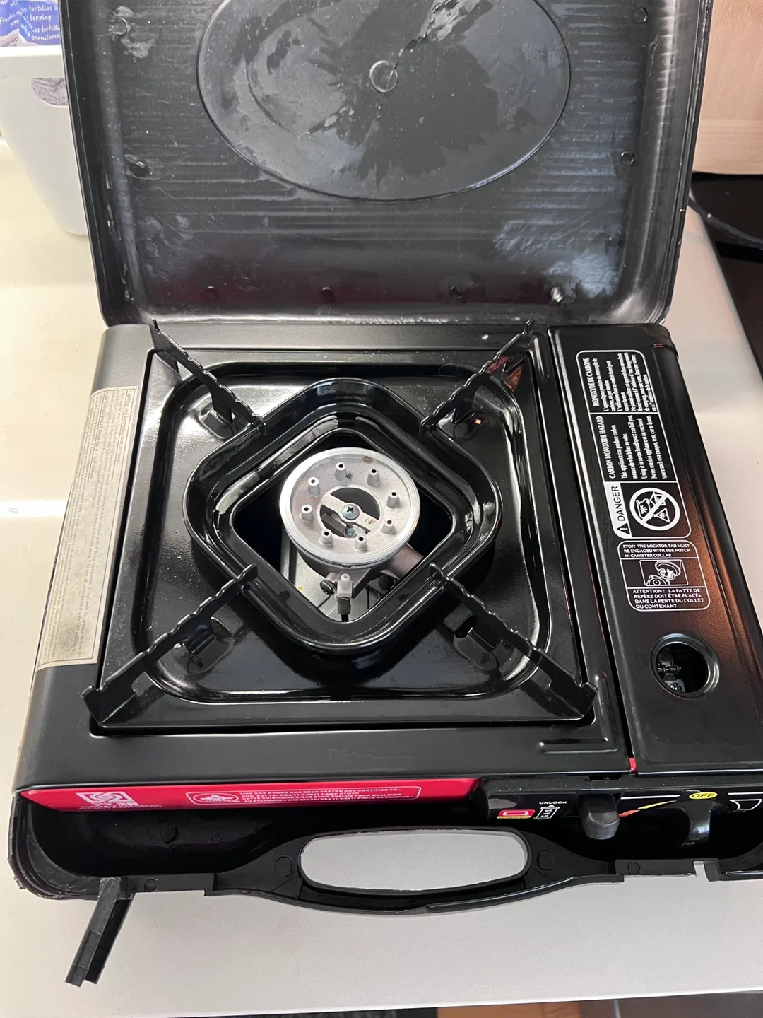 Portable Butane Gas Stove with 3.5 Butane Gas Canisters thumbnail