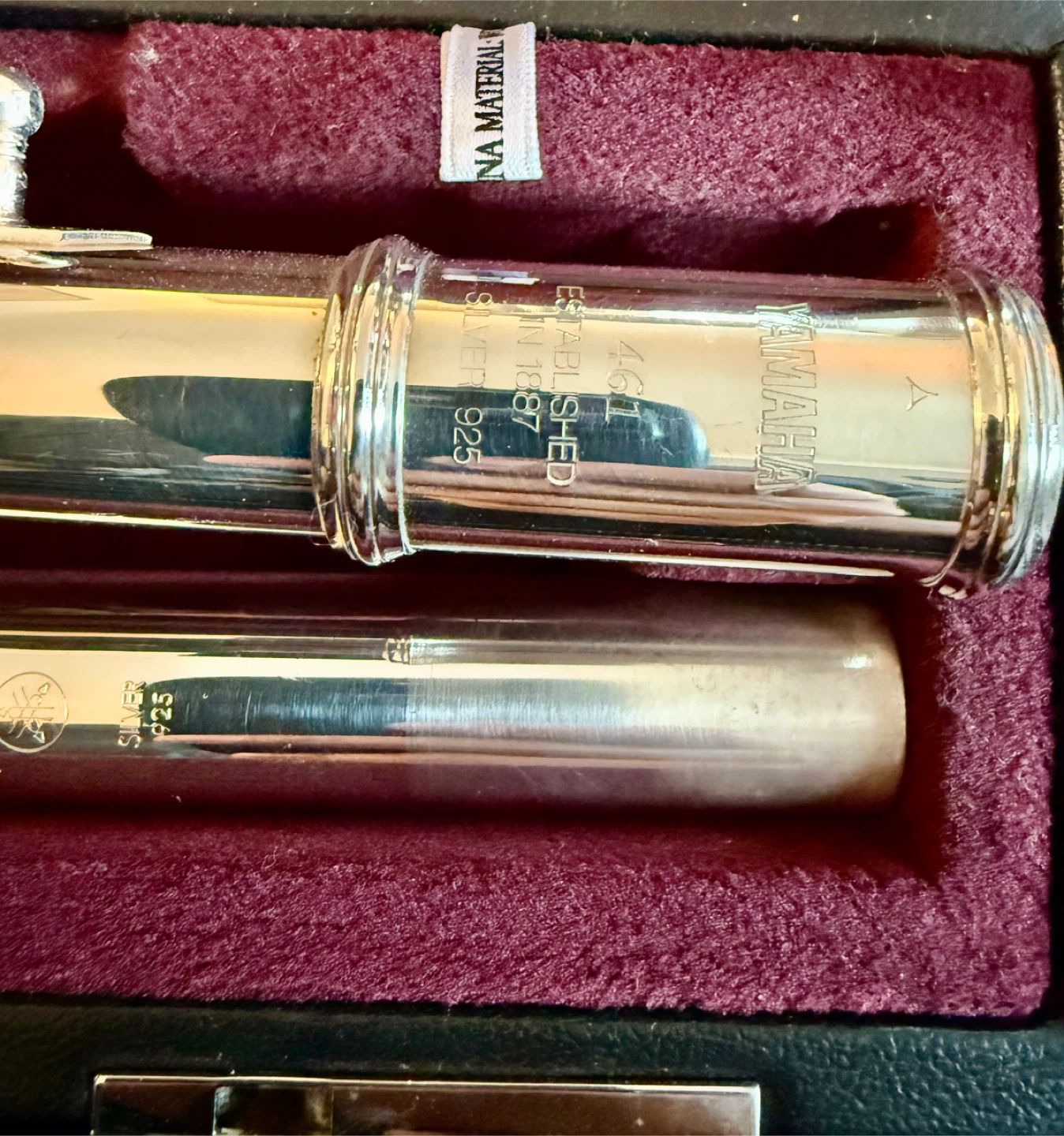 Yamaha Open Hole Flute 461 Offset G Key B Foot - photo 4