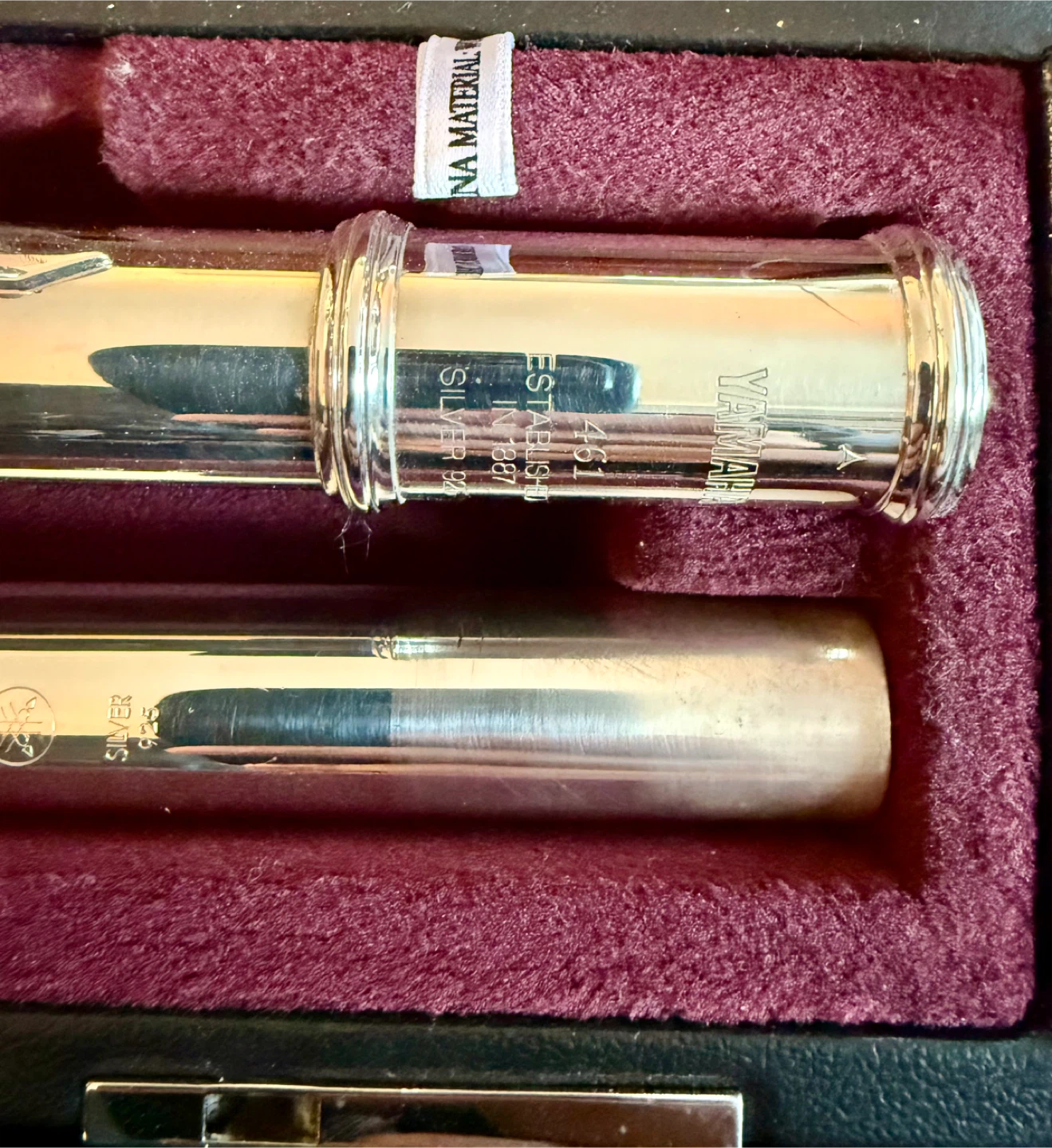 Yamaha Open Hole Flute 461 Offset G Key B Foot - photo 5