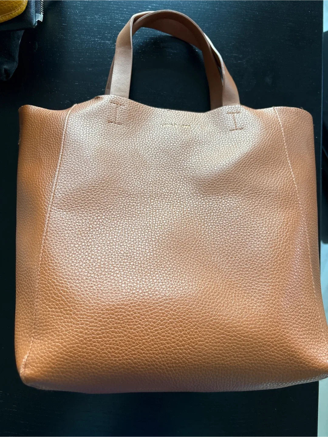 Love & Lore Brown Tote Bag thumbnail