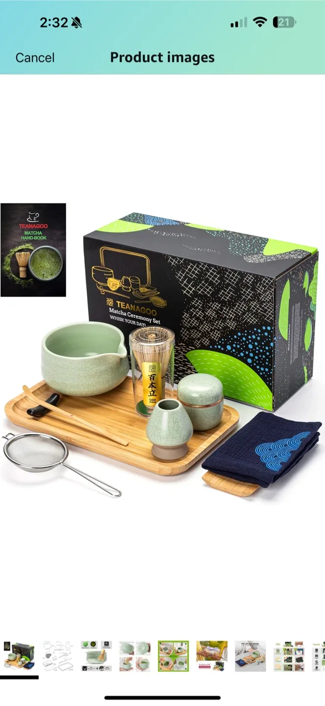 TEANAGOO Matcha Ceremony Set thumbnail