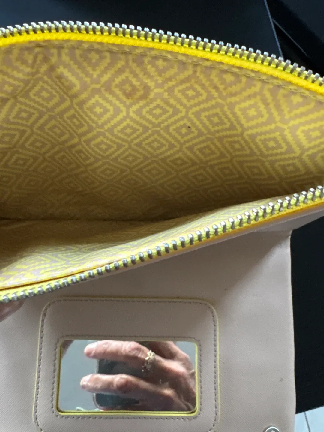 stella & dot Yellow Clutch image indicator(6)