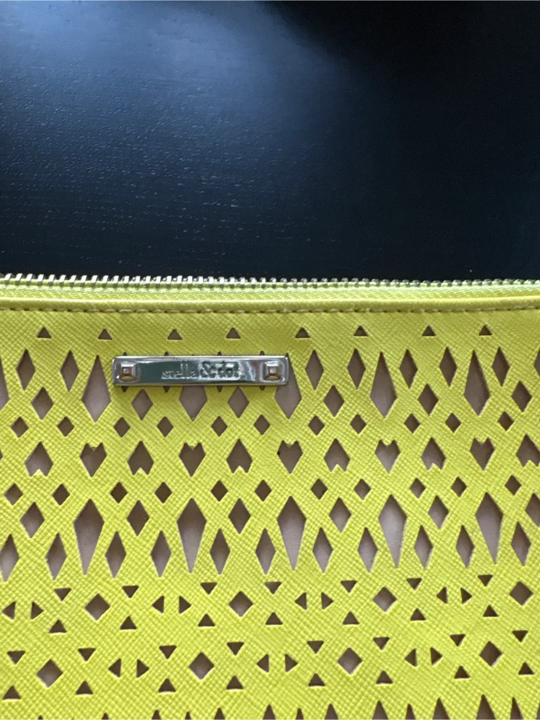 stella & dot Yellow Clutch image indicator(2)