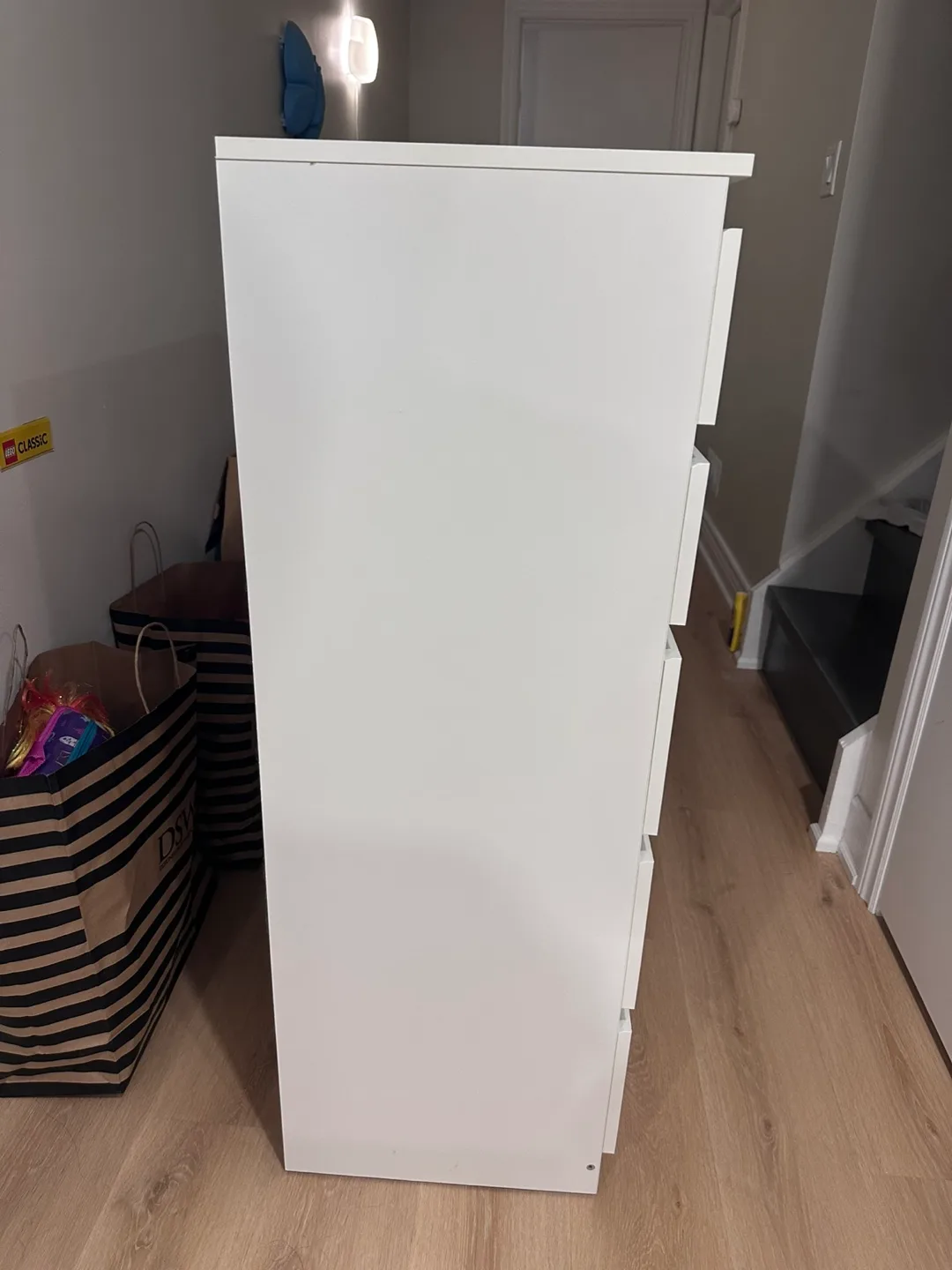 White 5-Drawer Dresser 🥕 image indicator(6)