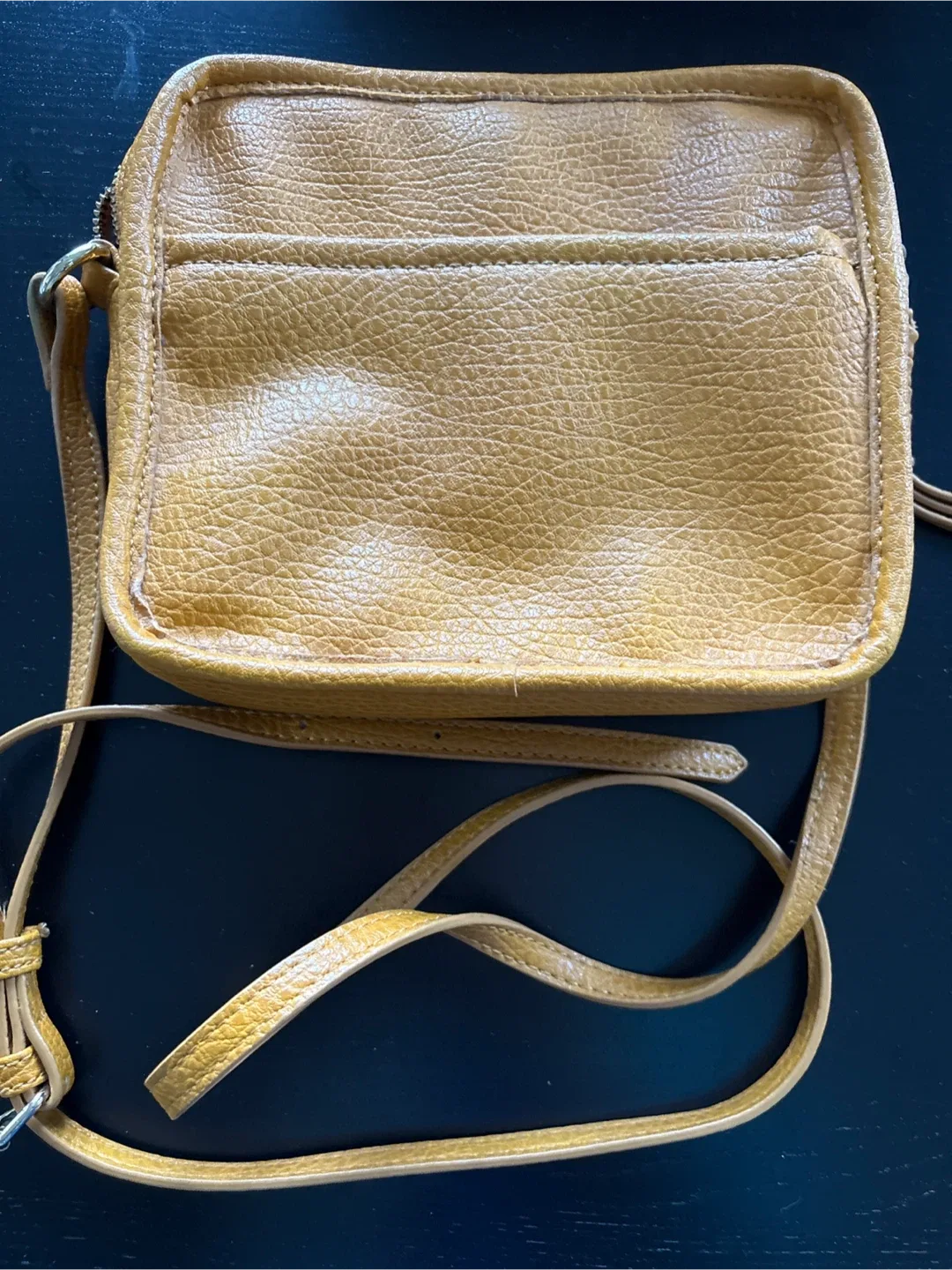 JustFab Yellow Crossbody Bag thumbnail
