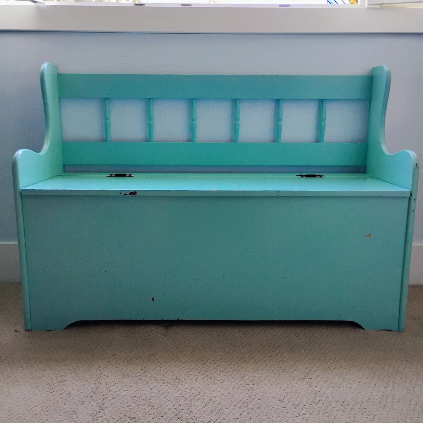 Solid Wood Bench with Storage thumbnail